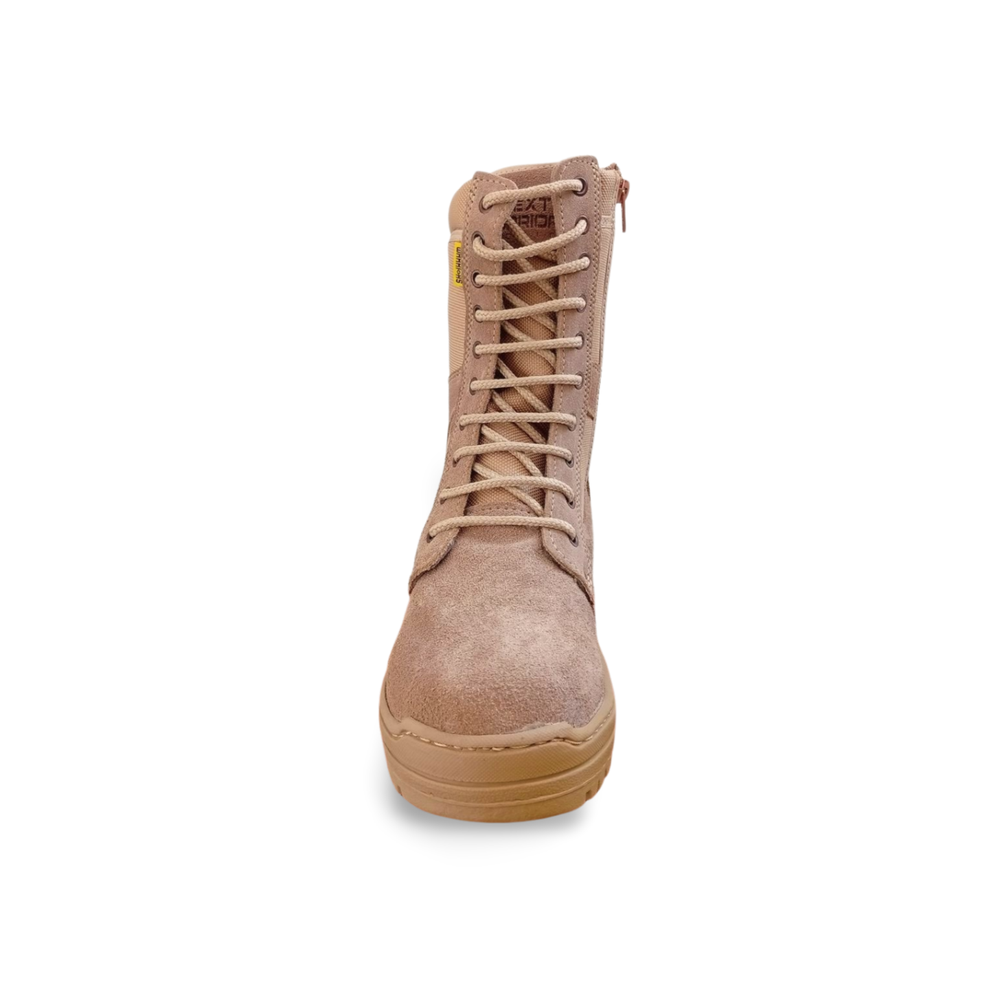 Bota táctica de piel con cierre lateral estilo 3135 marca Next Warriors