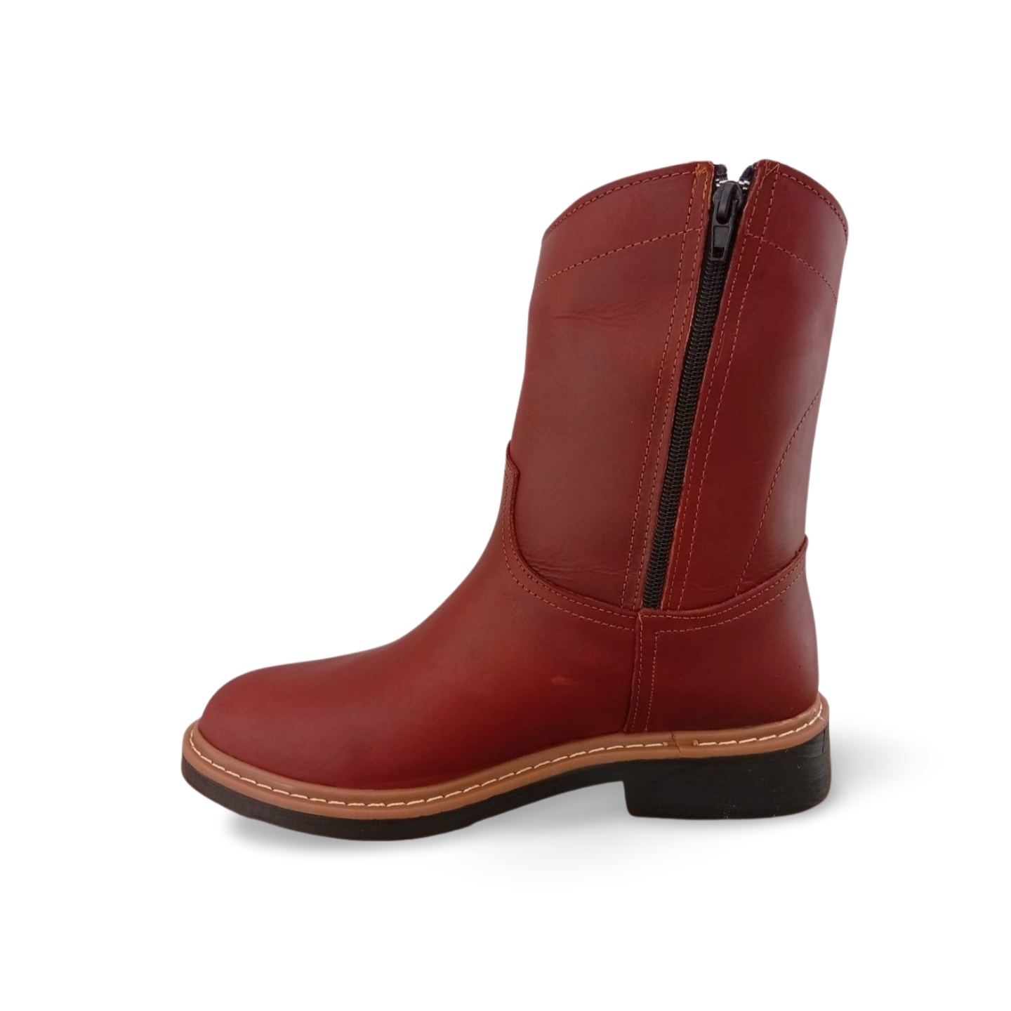 Botas roper con cierre modelo suela nova de la marca Ponderosa