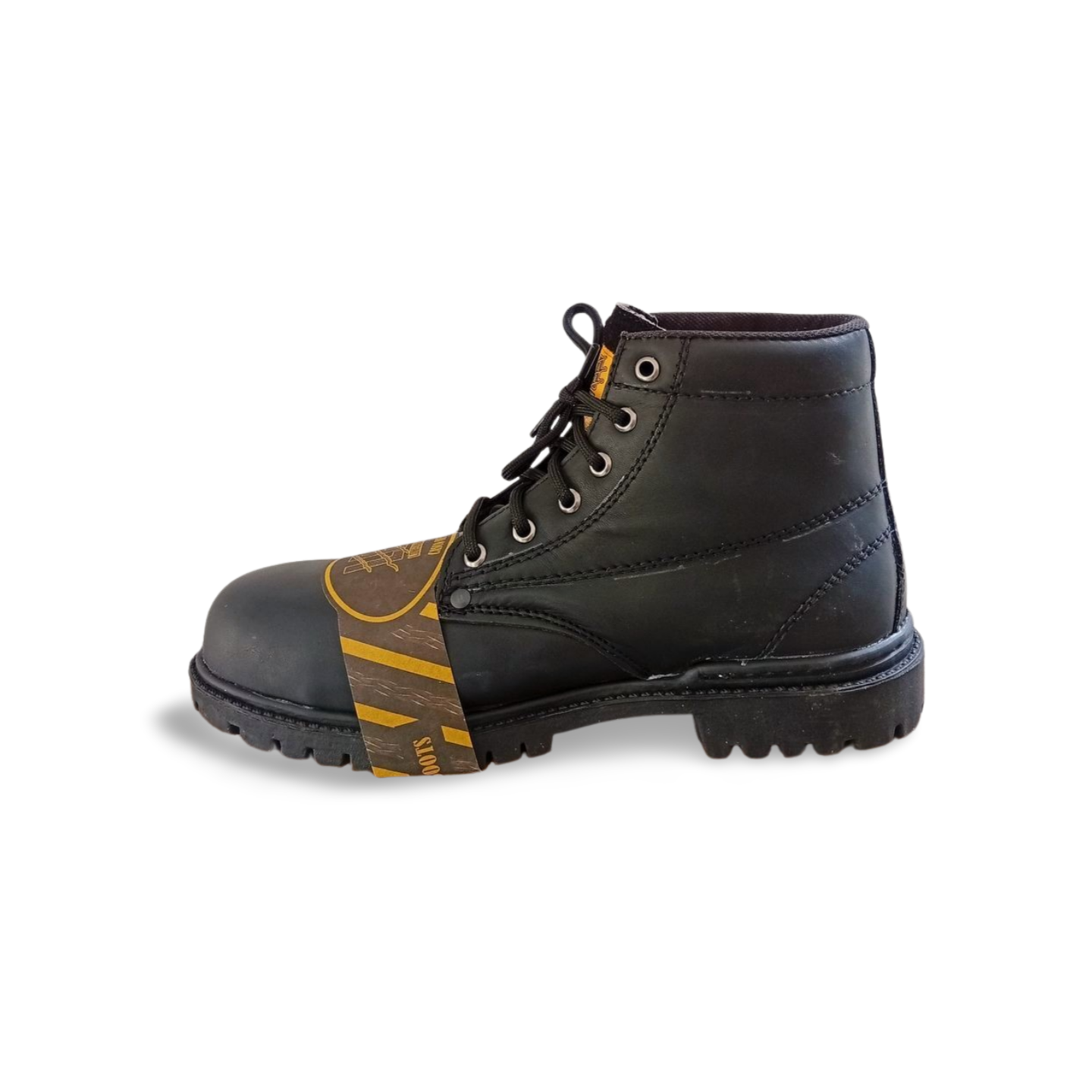 Bota de trabajo estilo 1081 con casco de acero marca Lonely