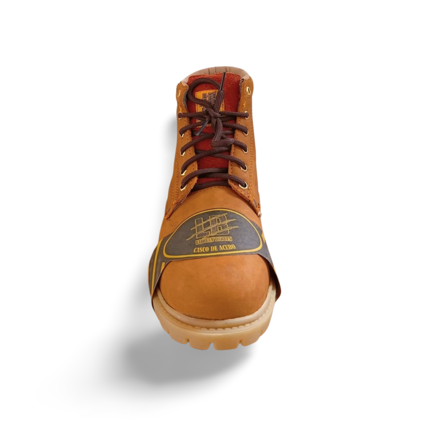 Bota de trabajo estilo 1081 con casco de acero marca Lonely