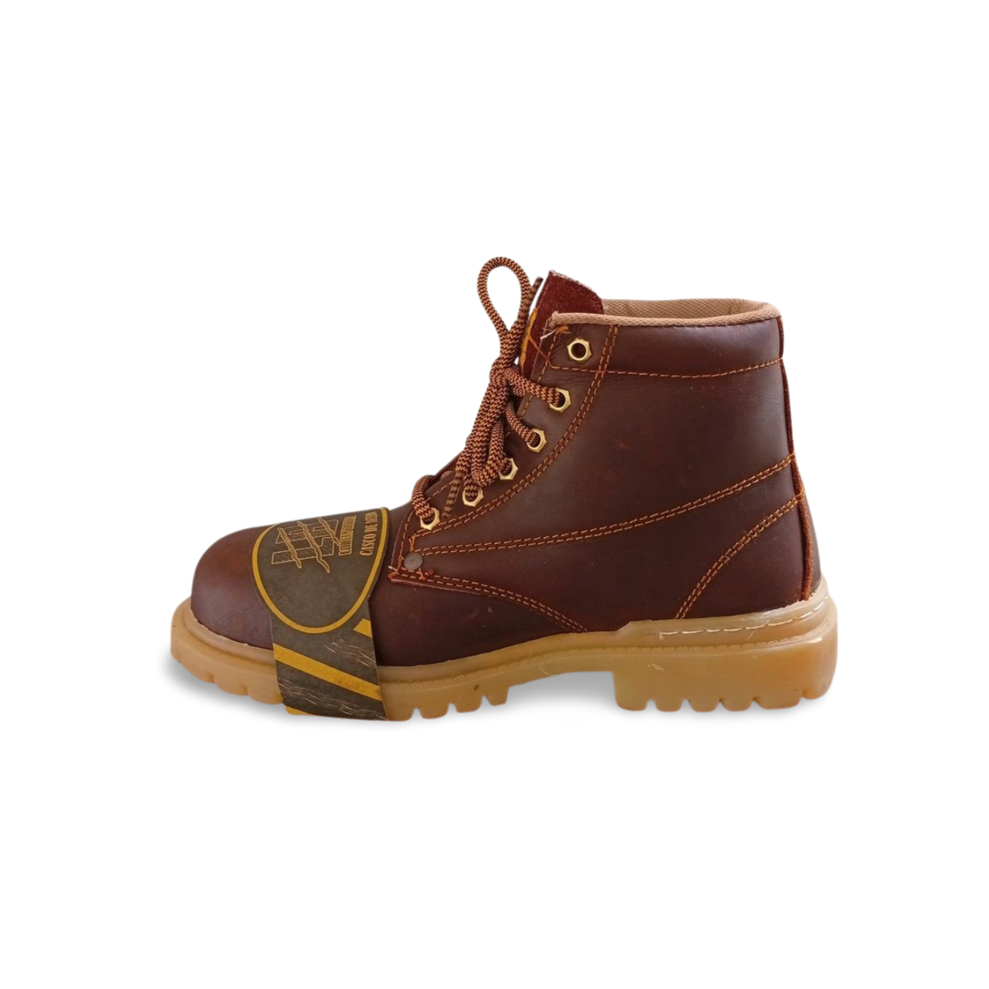 Bota de trabajo estilo 1081 con casco de acero marca Lonely