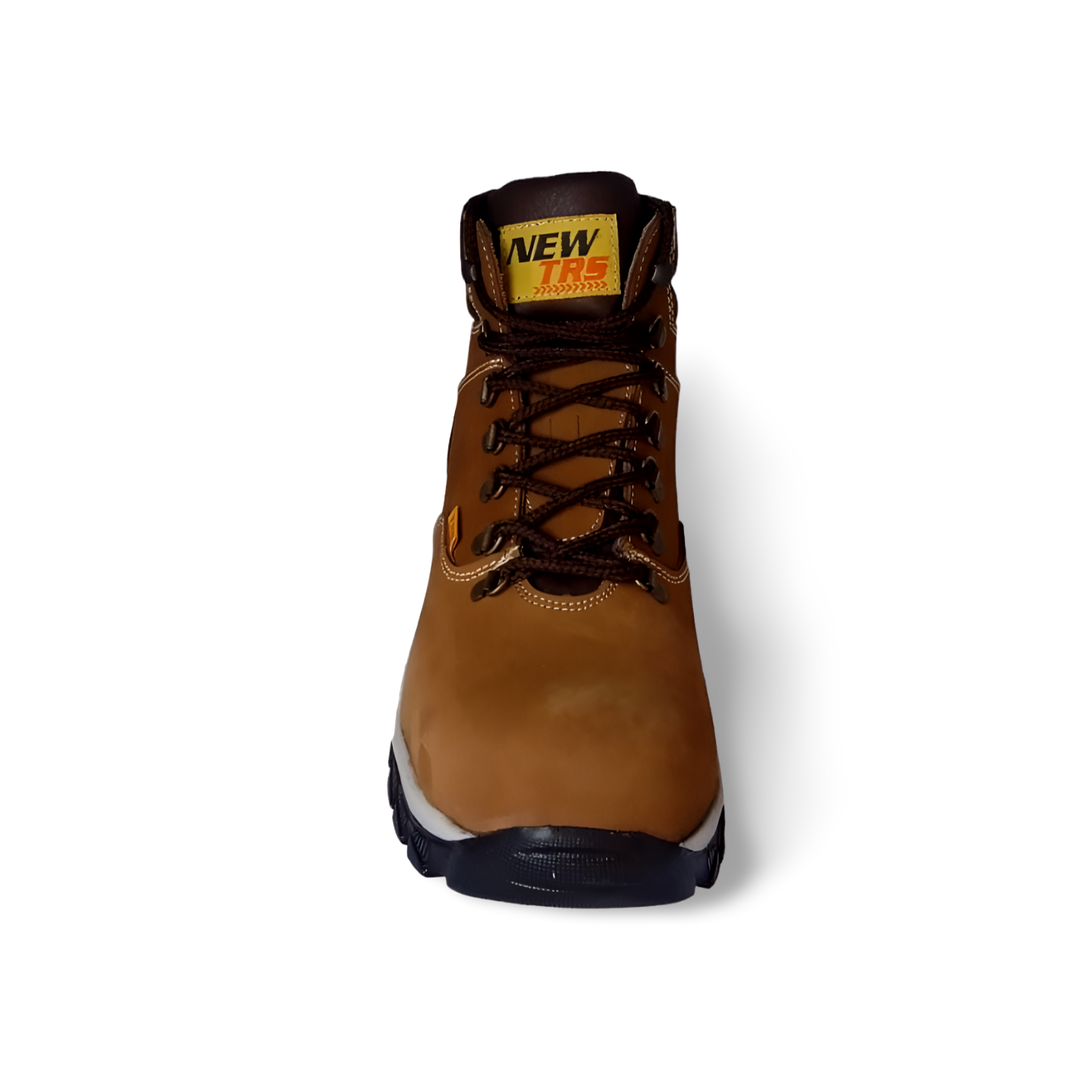 Botas de trabajo estilo 406 gamuza color camel marca New Trs