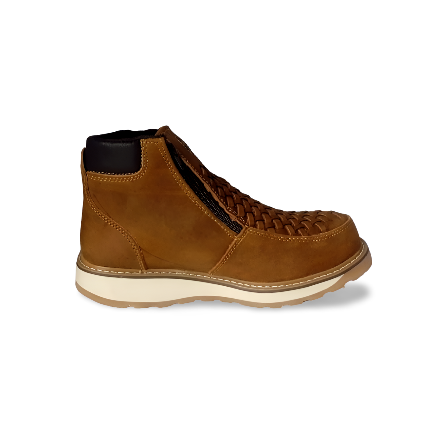 Botas estilo 030 tejido petatillo con doble cierre y doble densidad marca Working