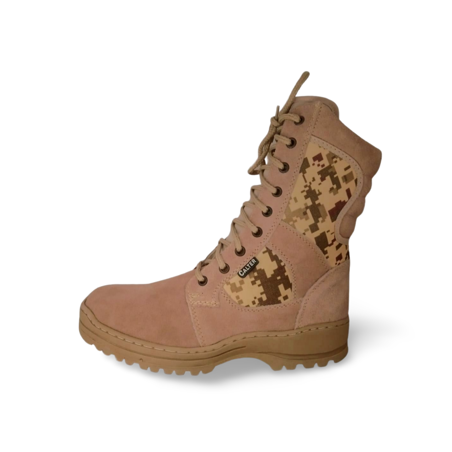 Botas tacticas estilo 300 con camuflaje Calter