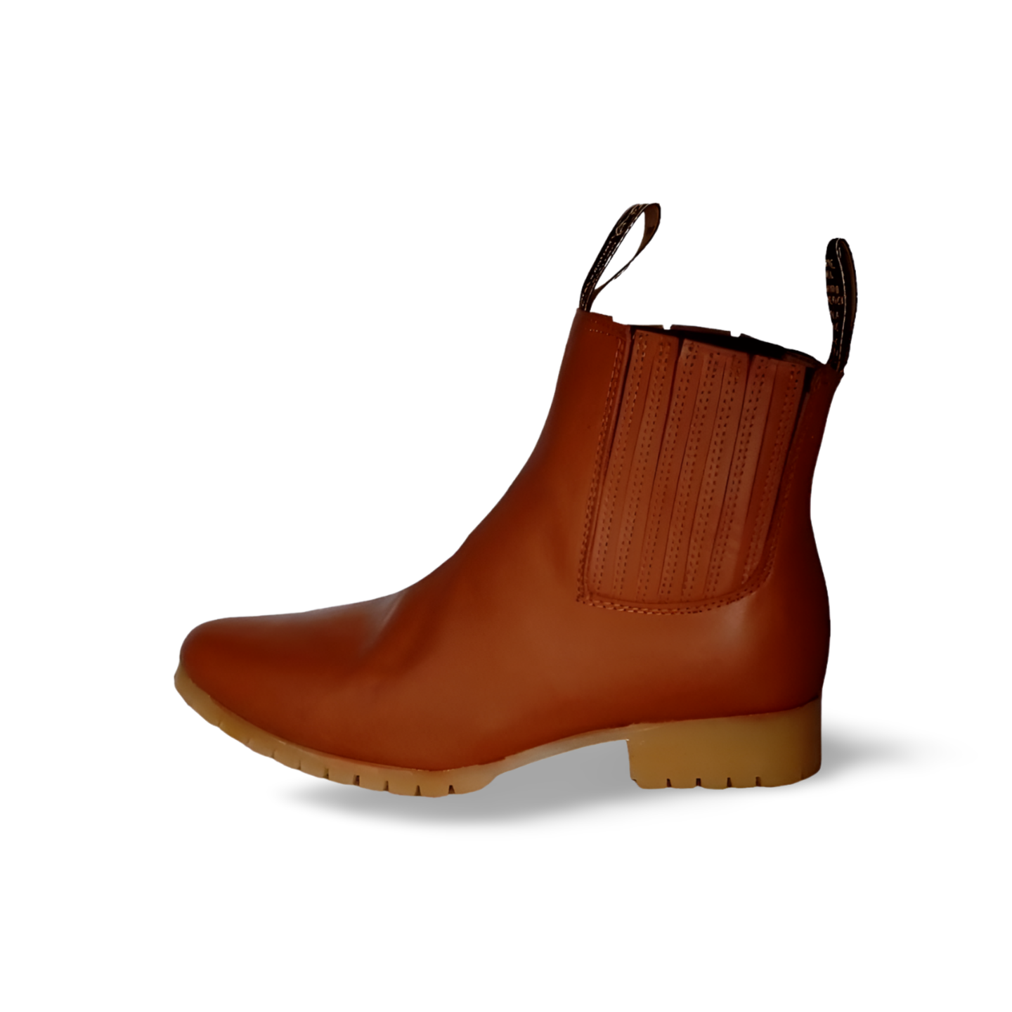 Botines de piel con suela de tractor marca Don Mariano