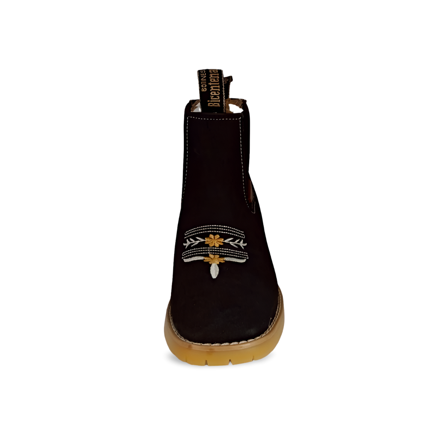 Botines vaqueros para dama nobuck bulldog estilo 8020marca Bicentenario