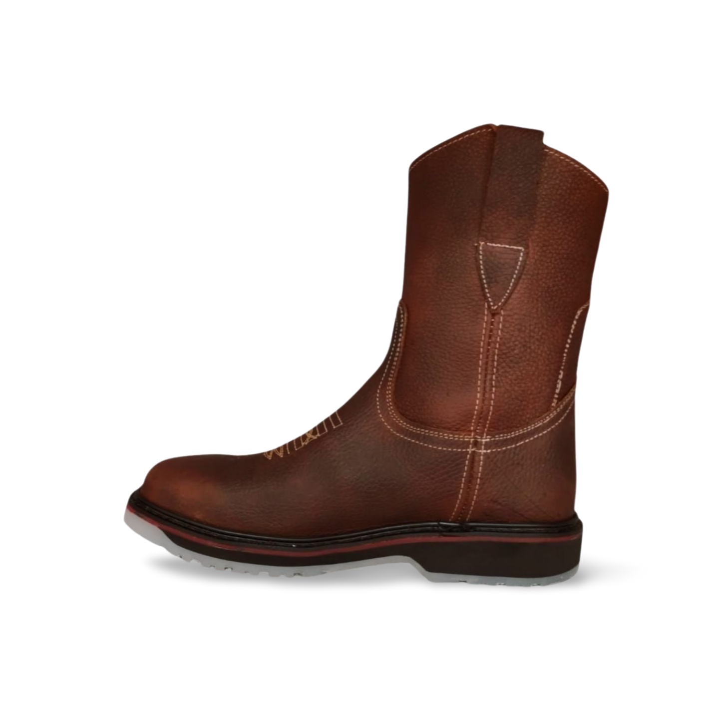 Botas vaqueras livianas con grabado, 1413 suela comoda antiderrapante marca Astillero