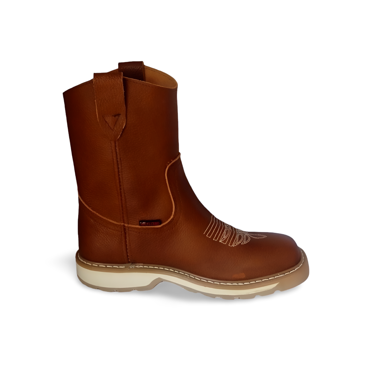 Botas vaqueras livianas con grabado, 1413 suela comoda antiderrapante marca Astillero