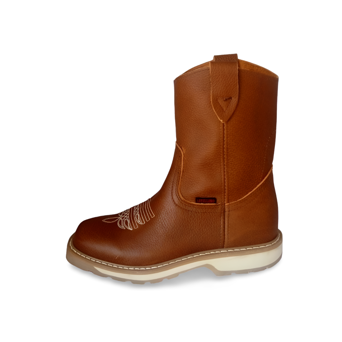 Botas vaqueras livianas con grabado, 1413 suela comoda antiderrapante marca Astillero
