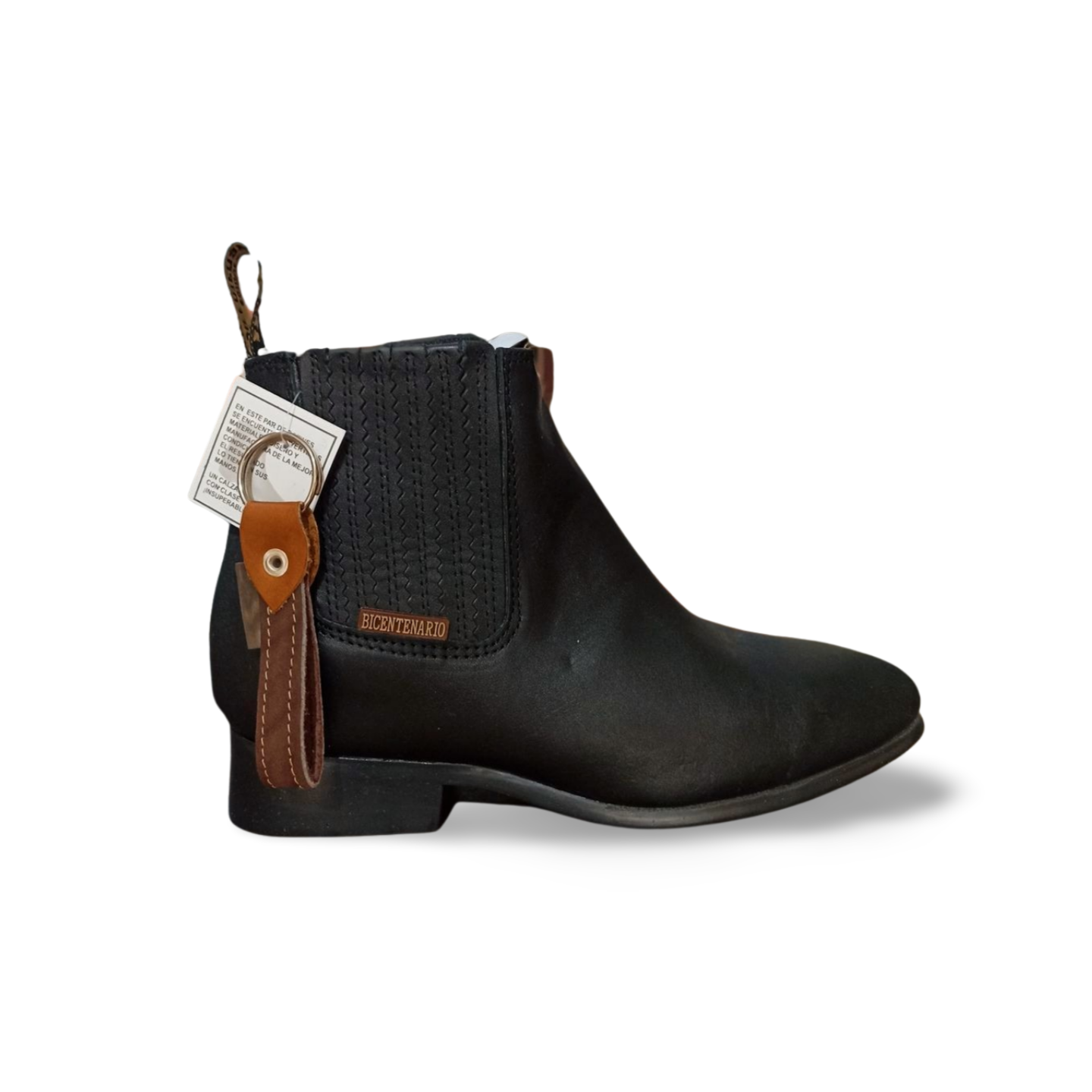 Botines charros con suela zigzag de la marca Bicentenario
