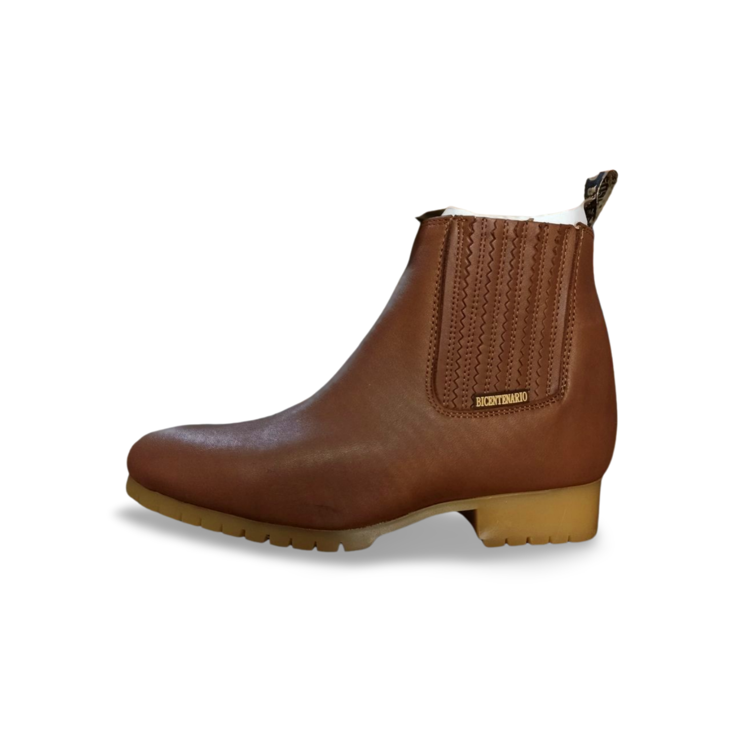 Botines tipo vaqueros con suela tractor est 4000 en piel marca Bicentenario