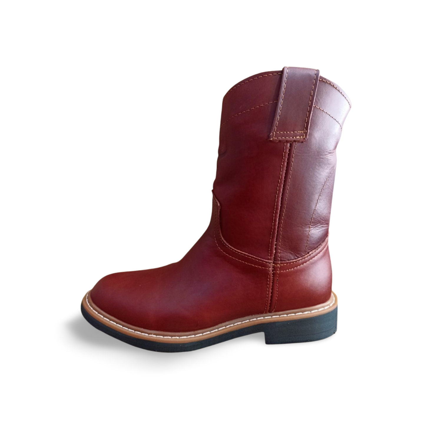 Botas roper de trabajo estilo 500 suela nova marca Ponderosa