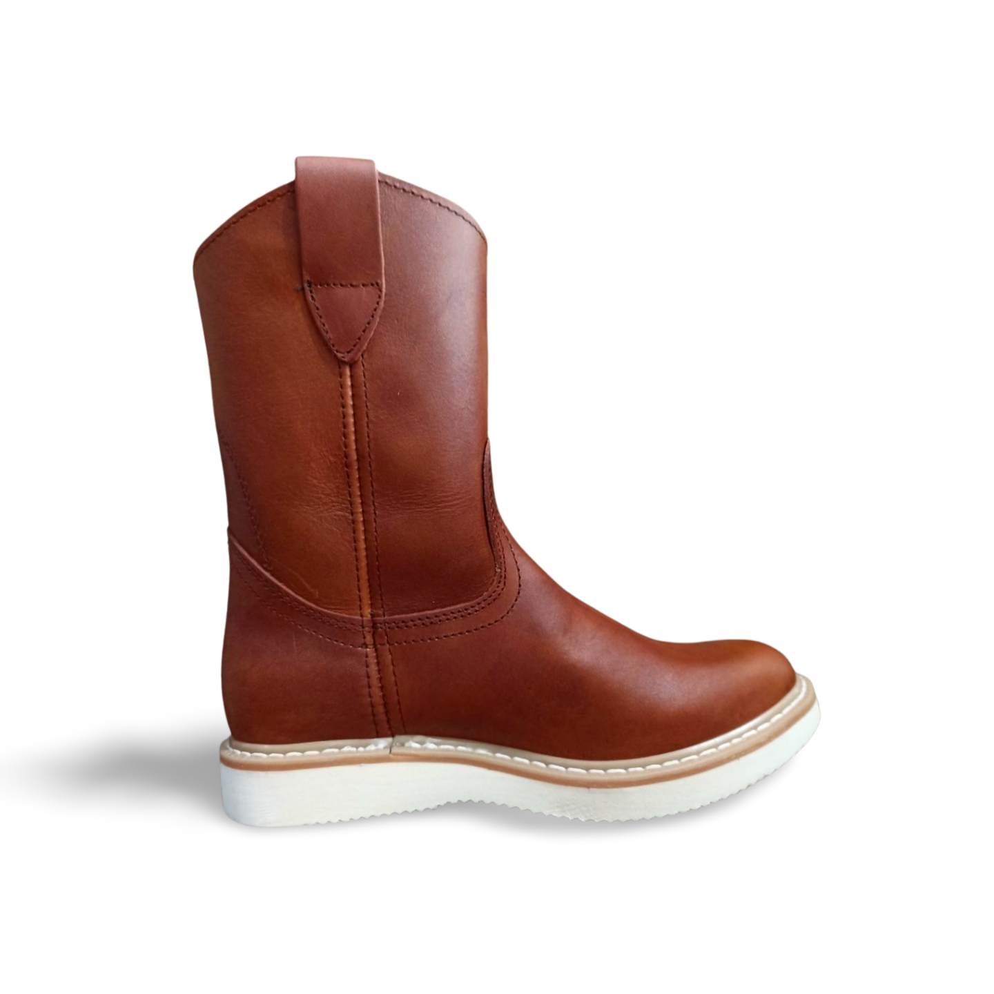 Botas roper color chedron estilo 402, suela mil rayas negra y blanca de la marca Astillero