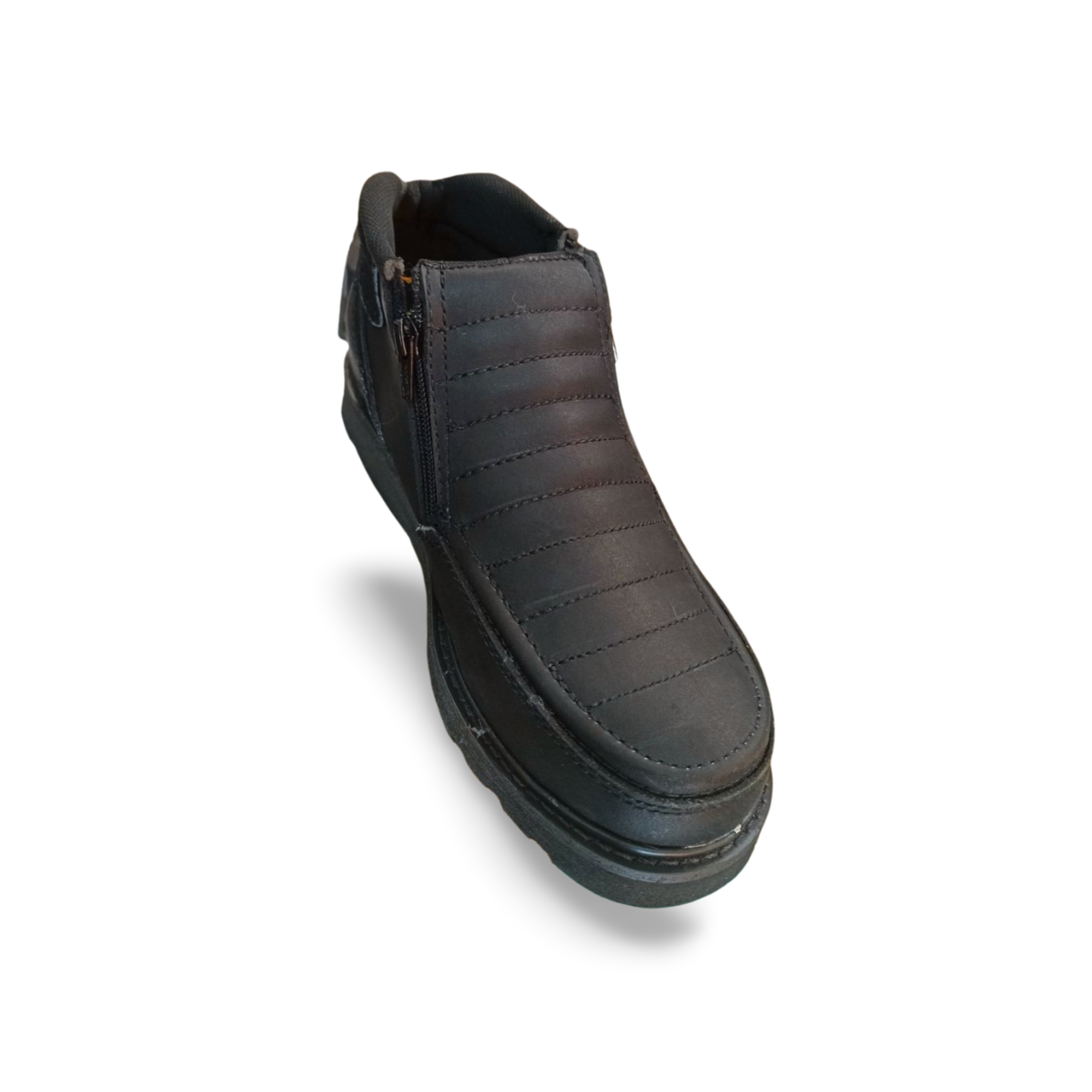 Zapato 109 doble cierre color negro de doble densidad marca Lonely