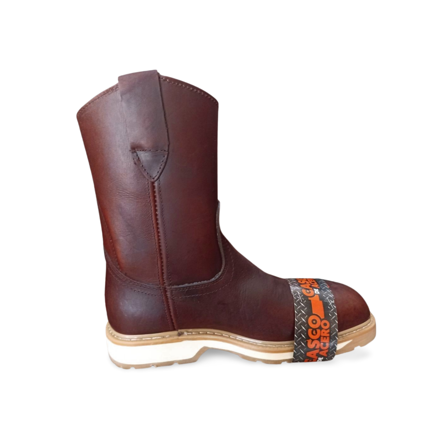 Botas vaqueras estilo 1404 con casco de acero suela doble densidad marca Astillero