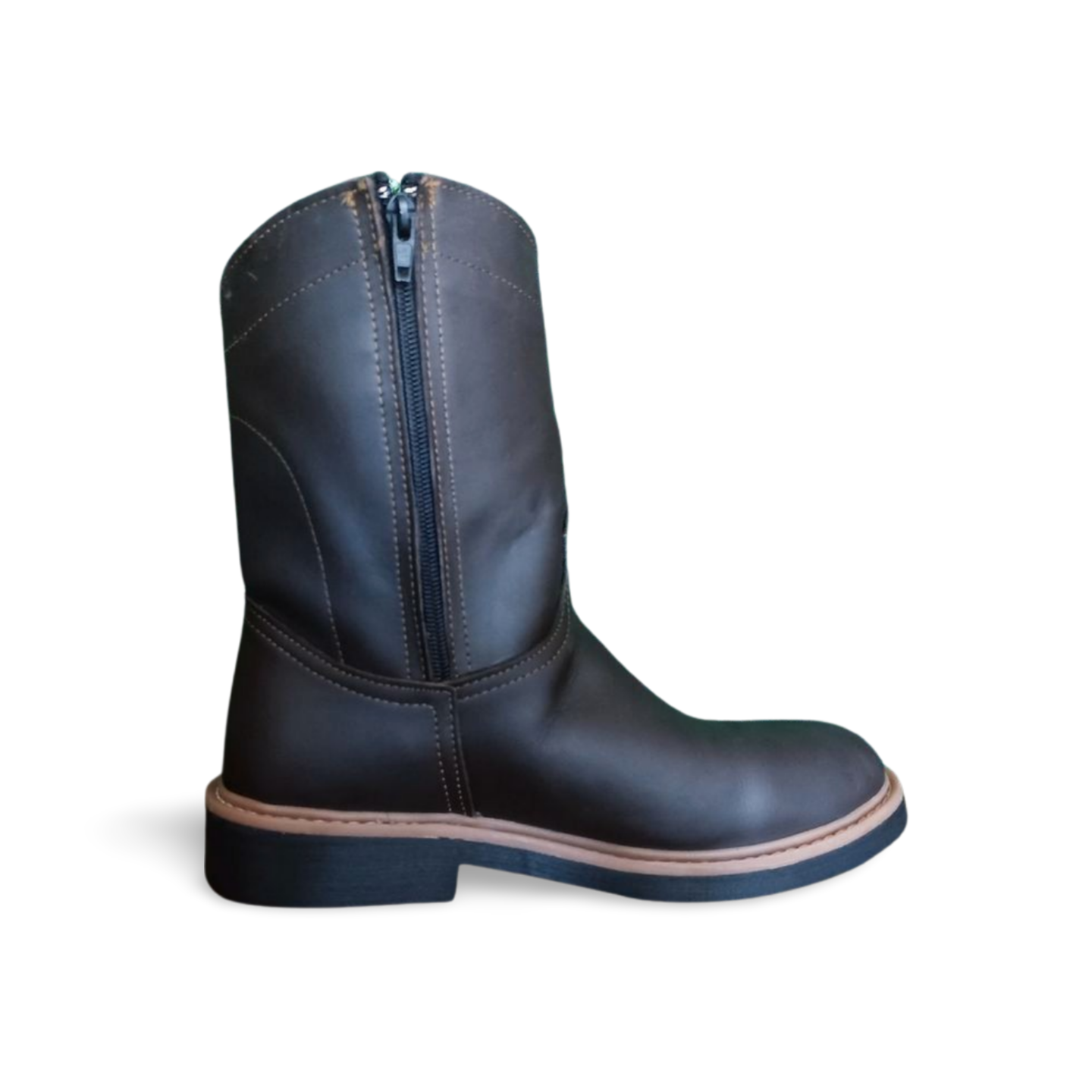 Botas roper con cierre modelo suela nova de la marca Ponderosa
