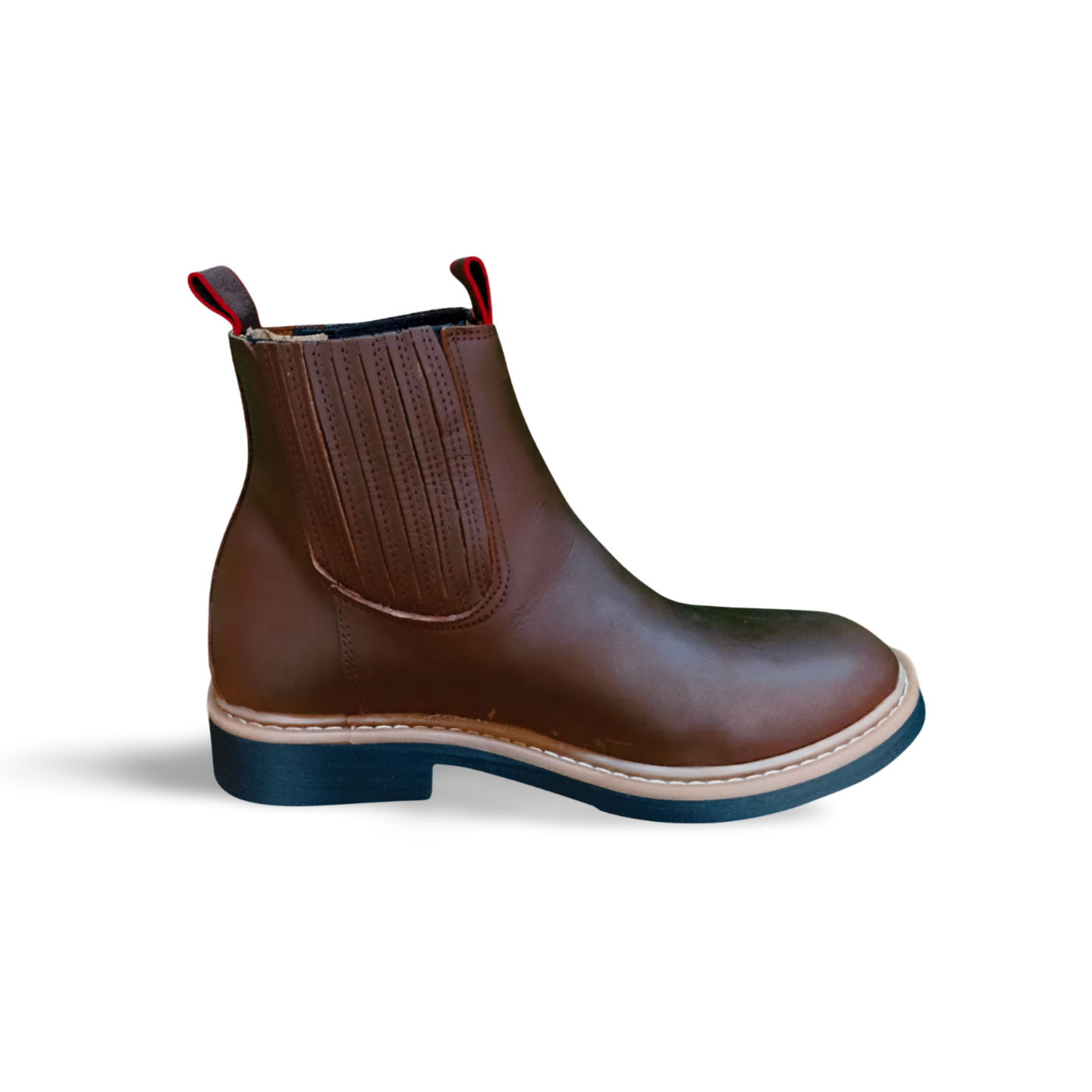 Botines estilo 650 con suela antiderrapante marca Ponderosa