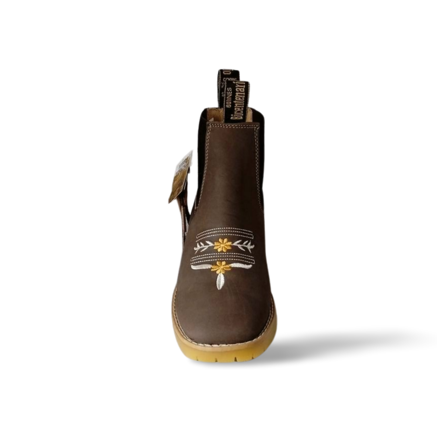 Botines vaqueros para dama nobuck bulldog estilo 8020marca Bicentenario