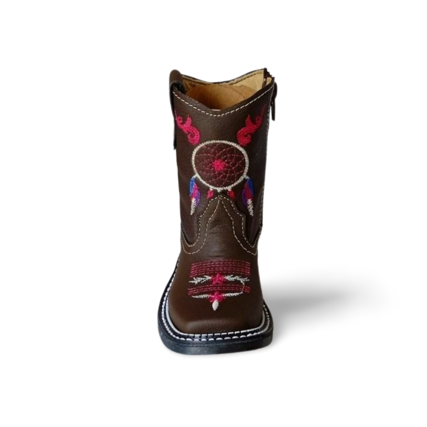 Botas vaqueras con cierre para niña marca M.L.BOOTS