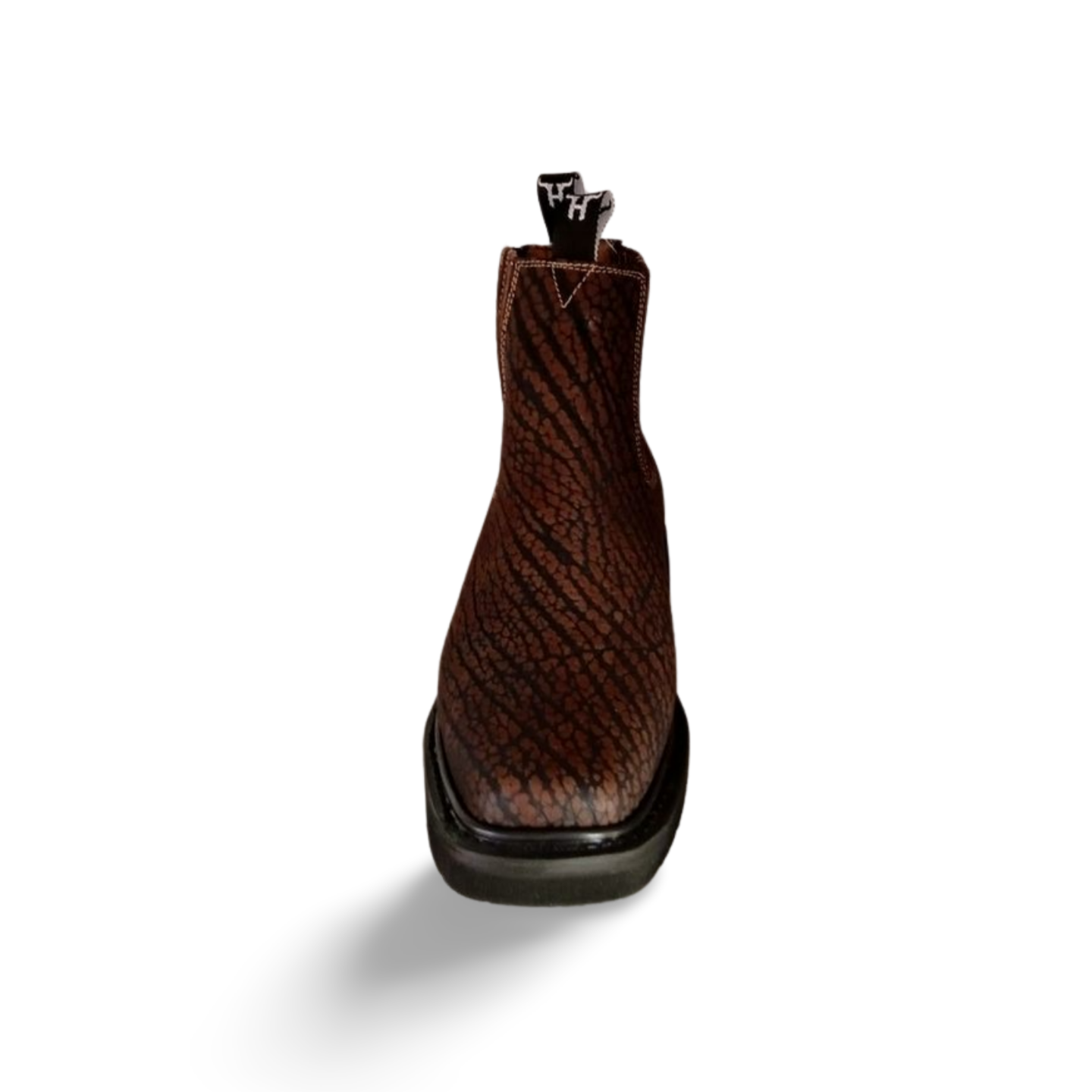 Botines vaqueros elegantes de piel cuello de toro marca Hiddleston
