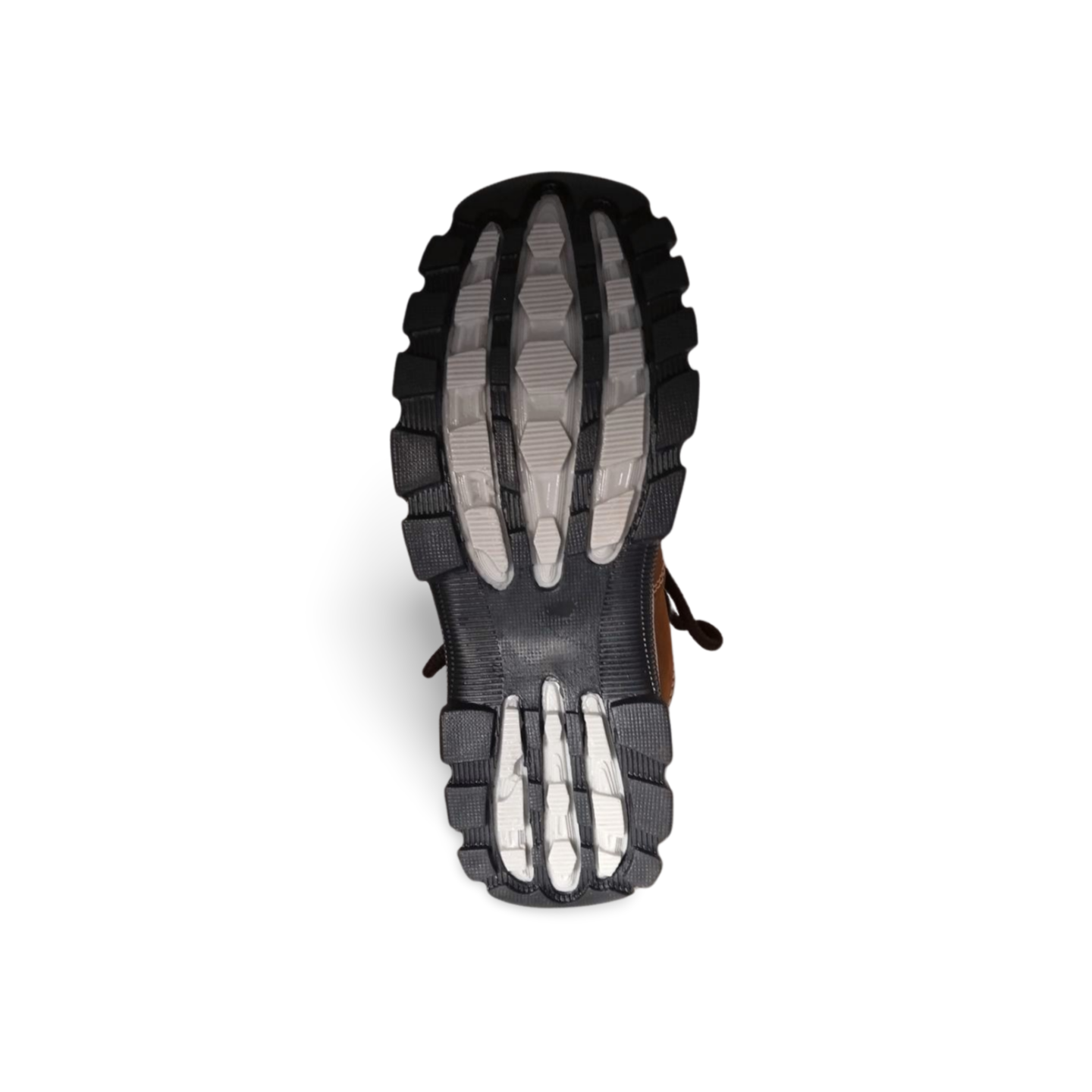 Botas de trabajo estilo 406 gamuza color camel marca New Trs