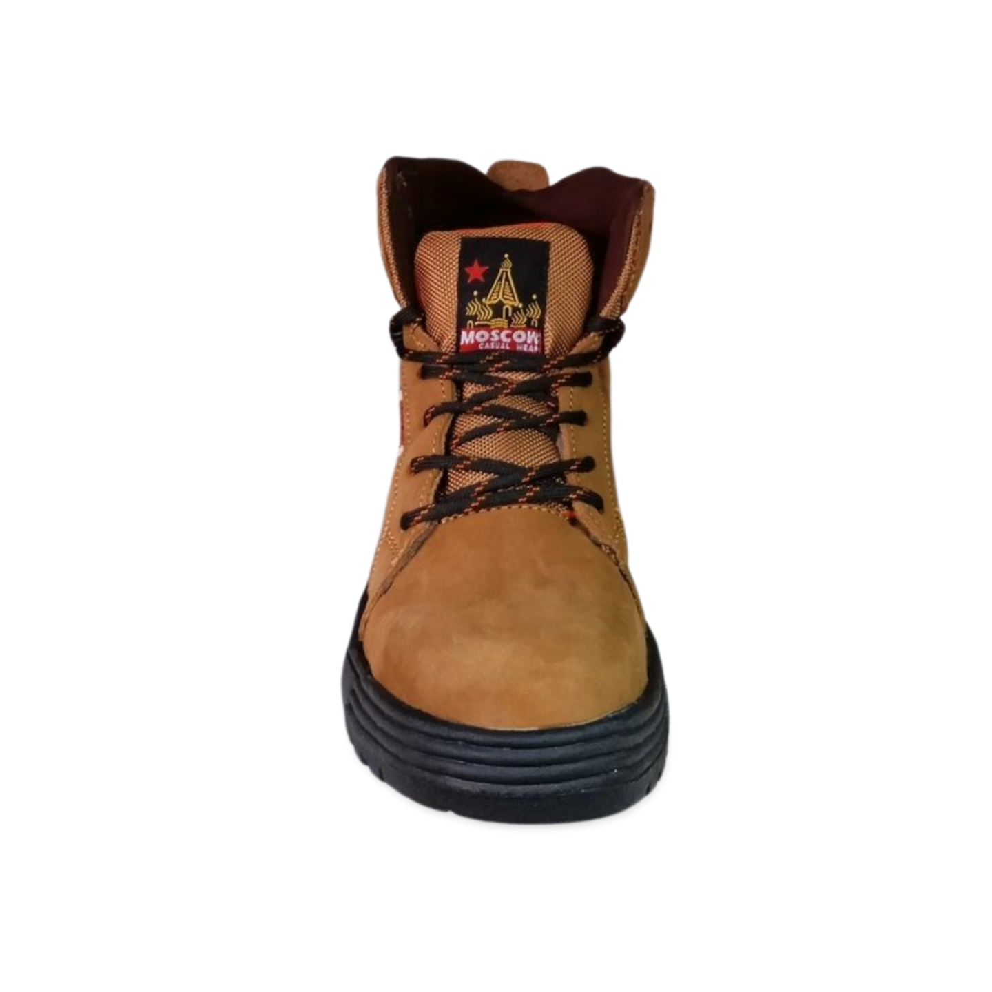 Botas de trabajo con casco de seguridad en color cobre estilo 4500 marca Moscow