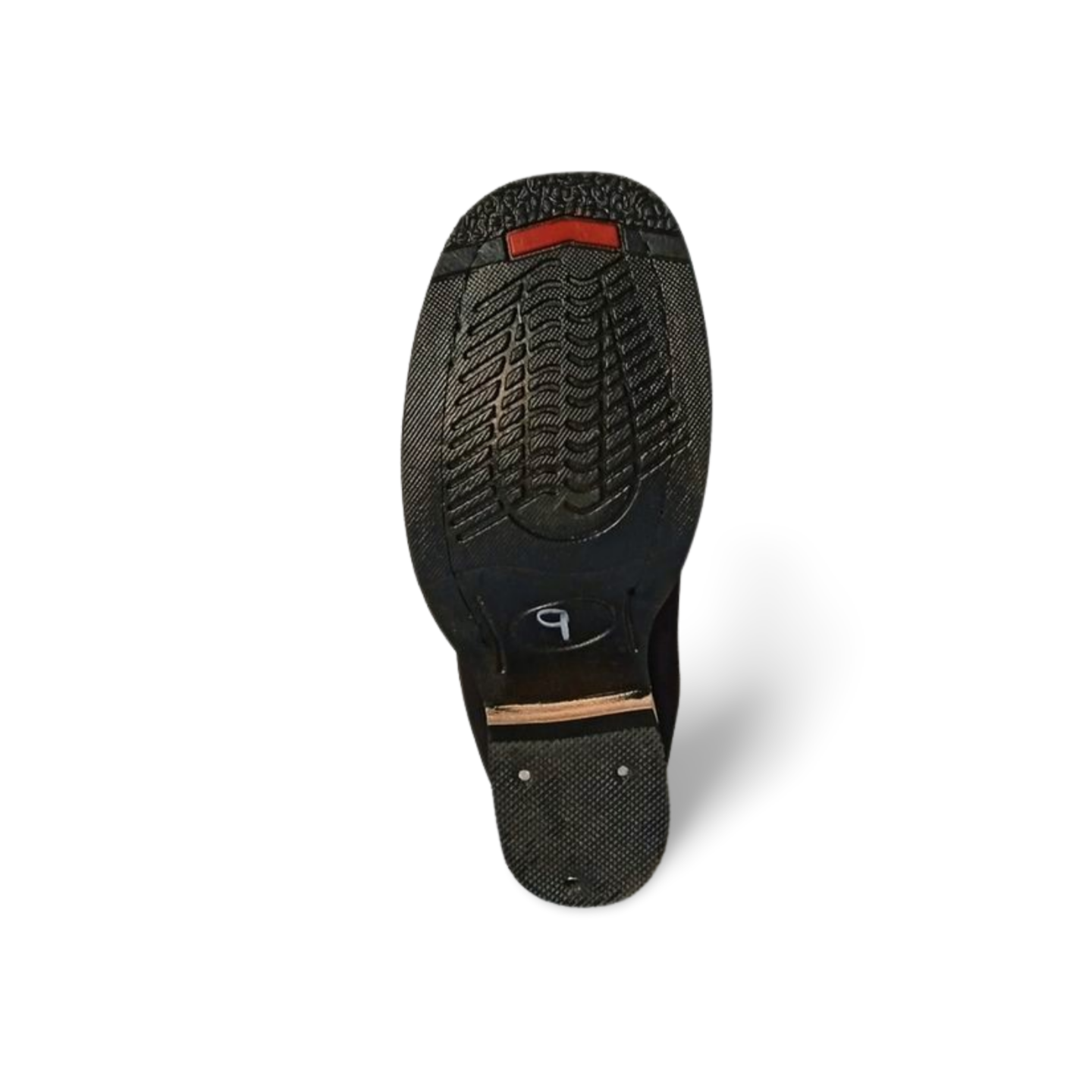Botines vaqueros para niño grabados en piel nobuck Frison