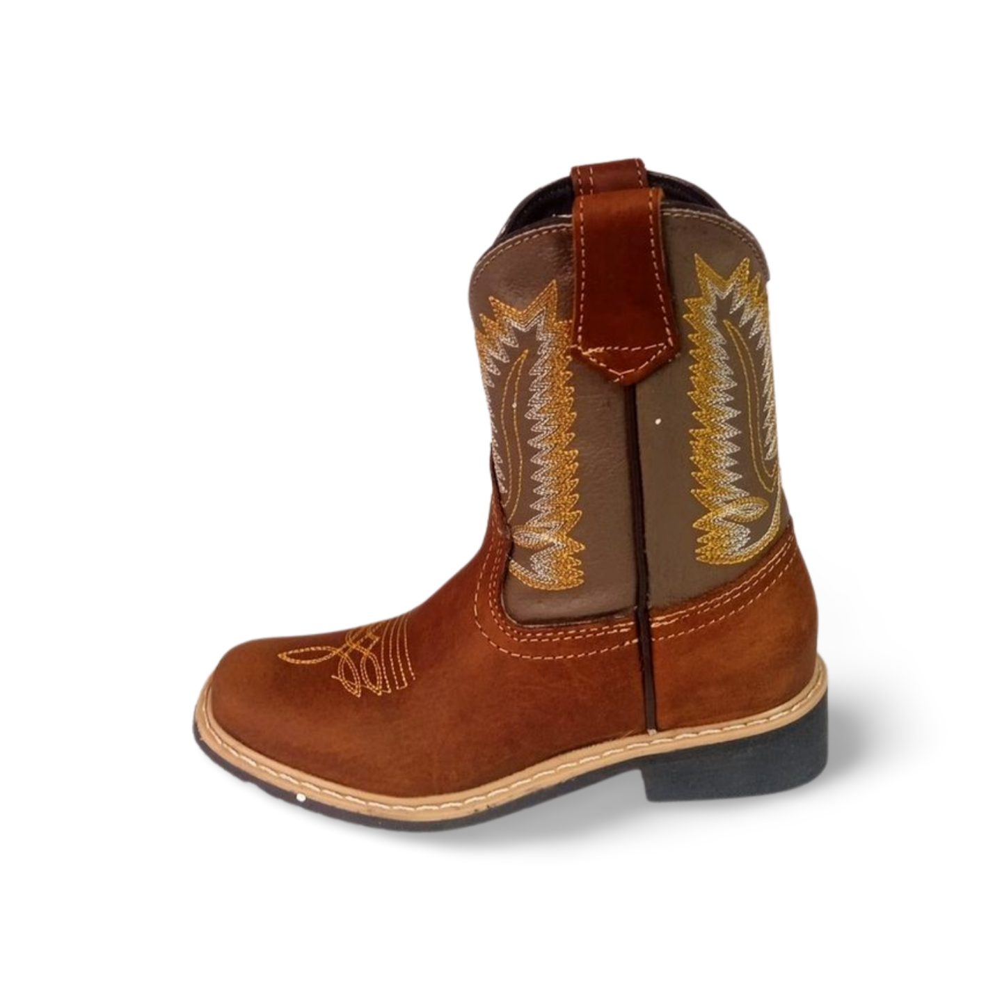 Botas vaqueras para niño crazy café estilo 650 de la marca Habanna Boots