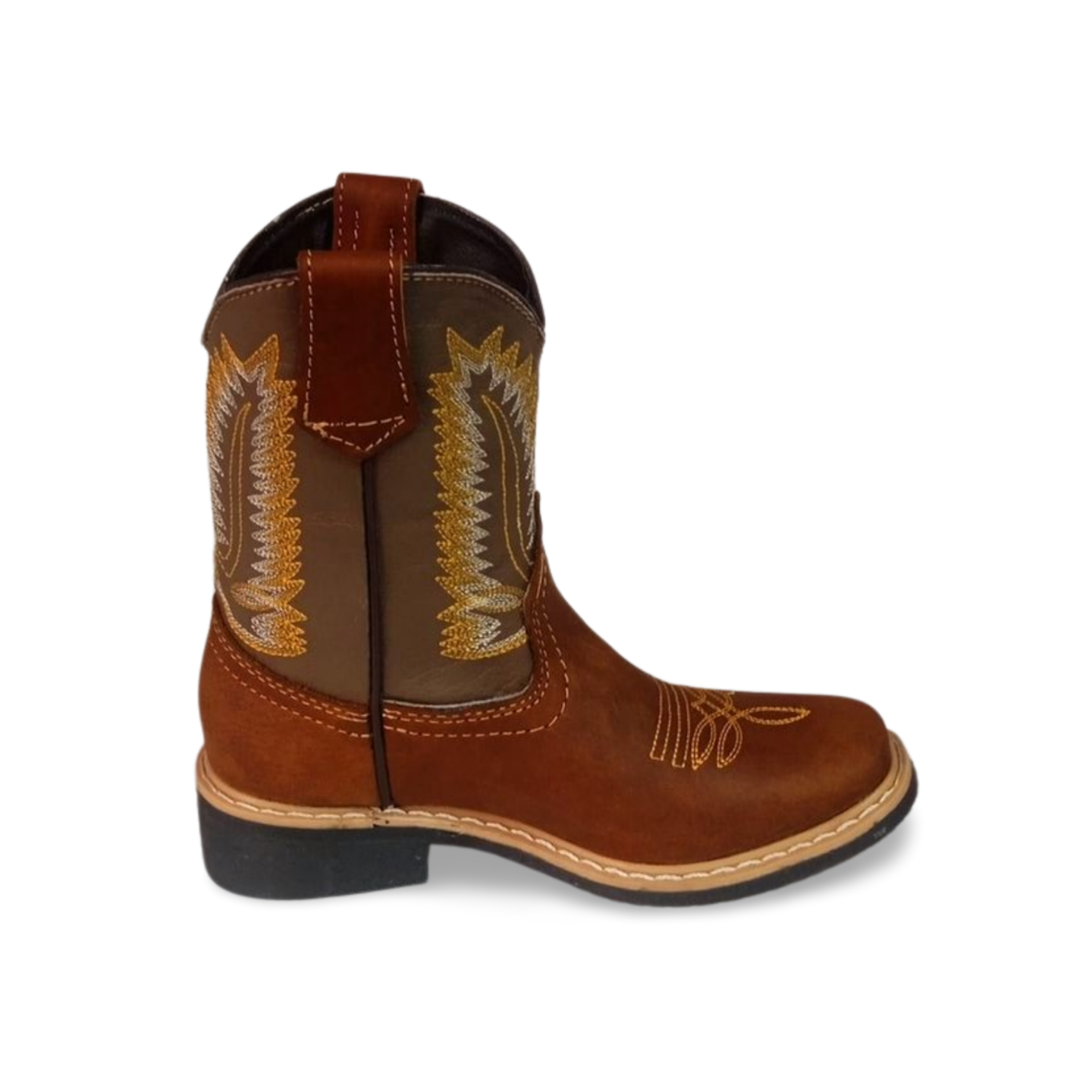 Botas vaqueras para niño crazy café estilo 650 de la marca Habanna Boots