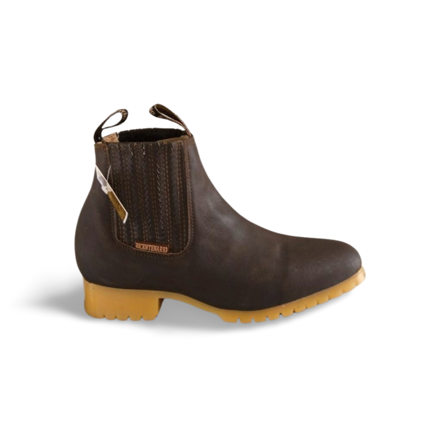 Botines tipo vaqueros con suela tractor est 4000 en piel marca Bicentenario