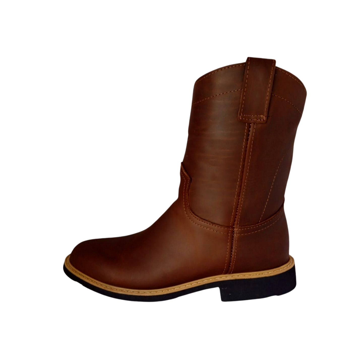 Botas roper de trabajo estilo 500 suela nova marca Ponderosa