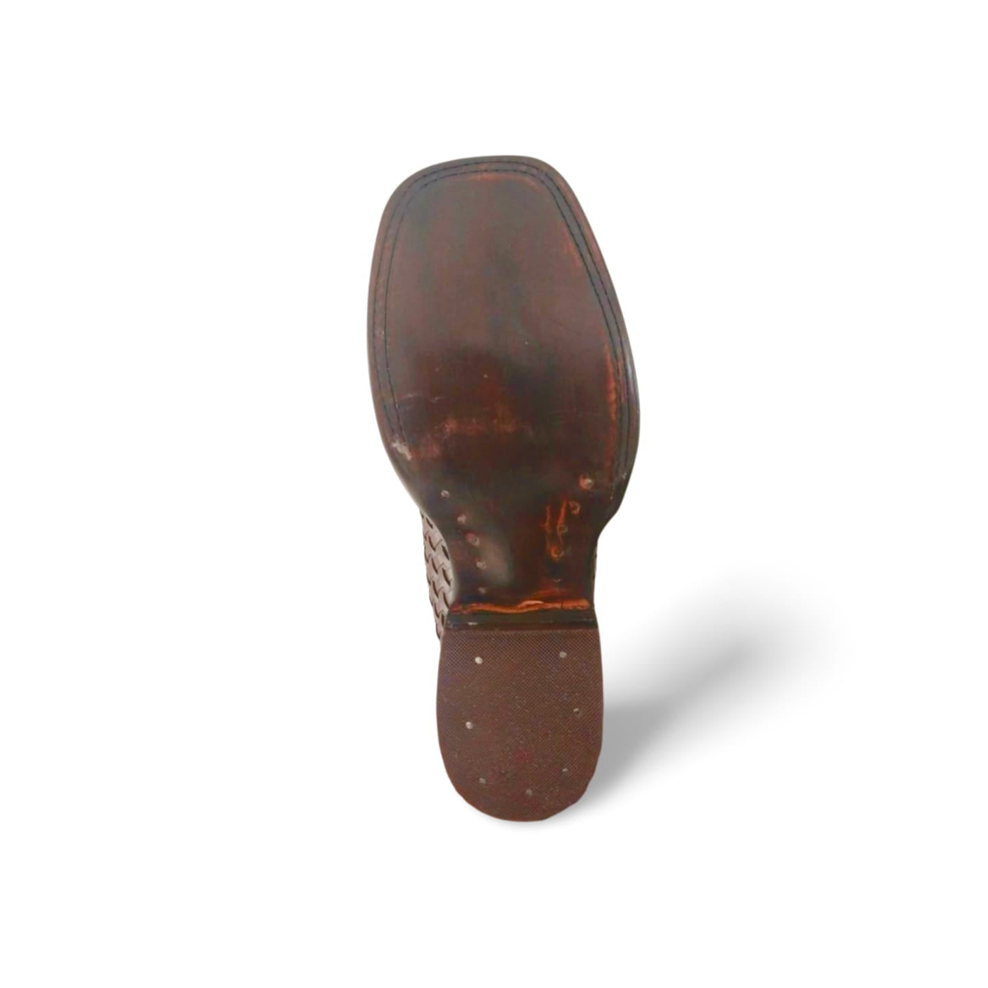 Botines vaqueros punta bulldog con petatillo negro marca Tony Boots