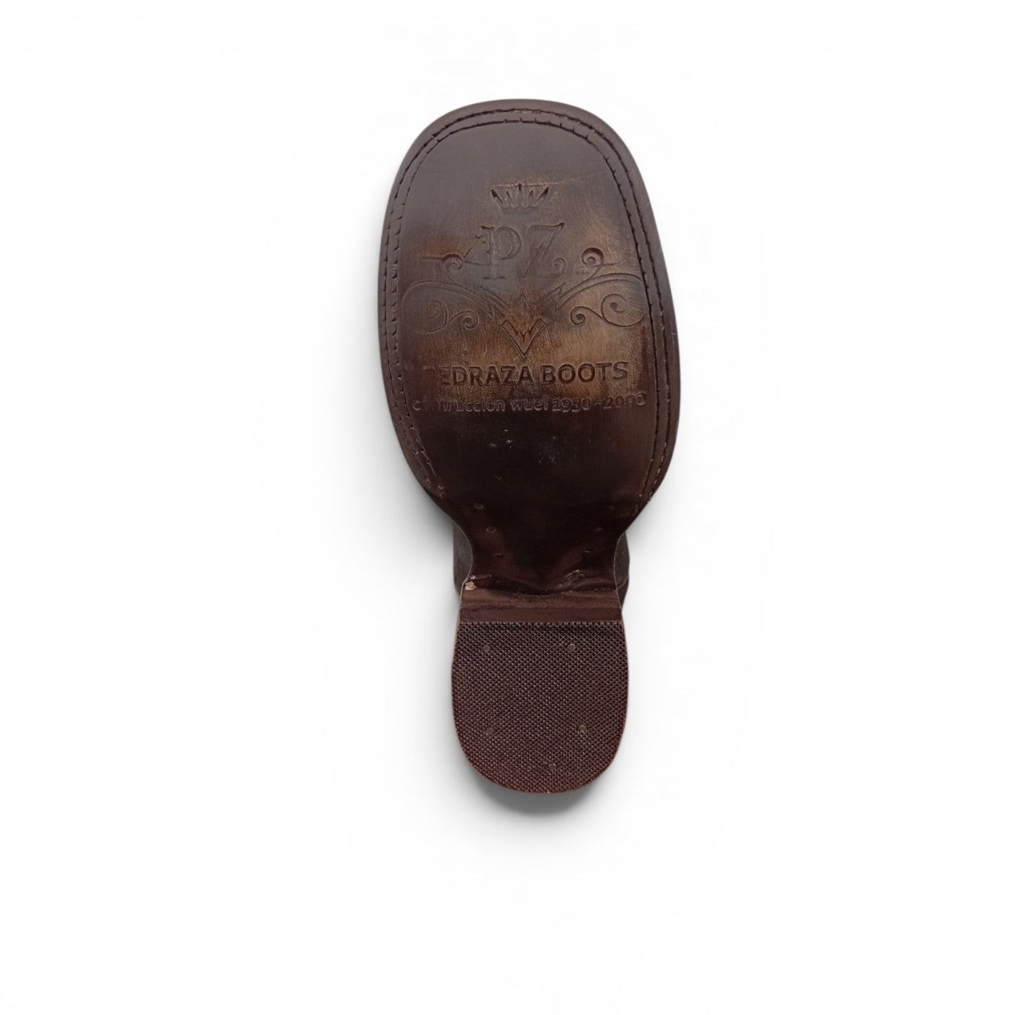 Botas vaqueras con suela de vaqueta para Dama marca Pedraza