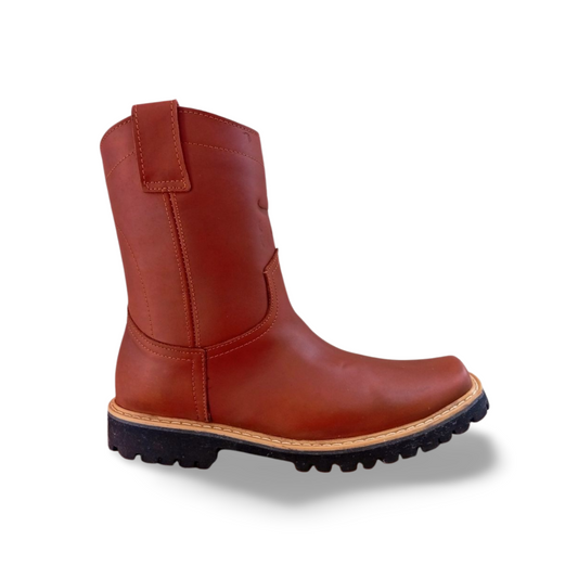 Botas rodeo estilo 1000 con cierre lateral suela truck marca ponderosa