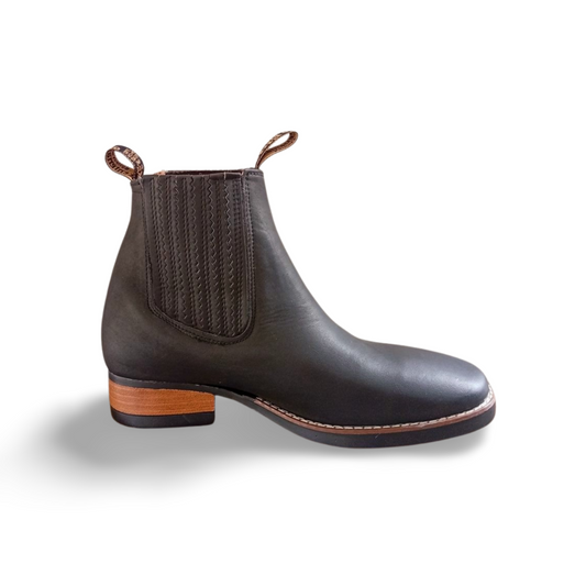 Botin rodeo est. 8005 color negro liso marca bicentenario