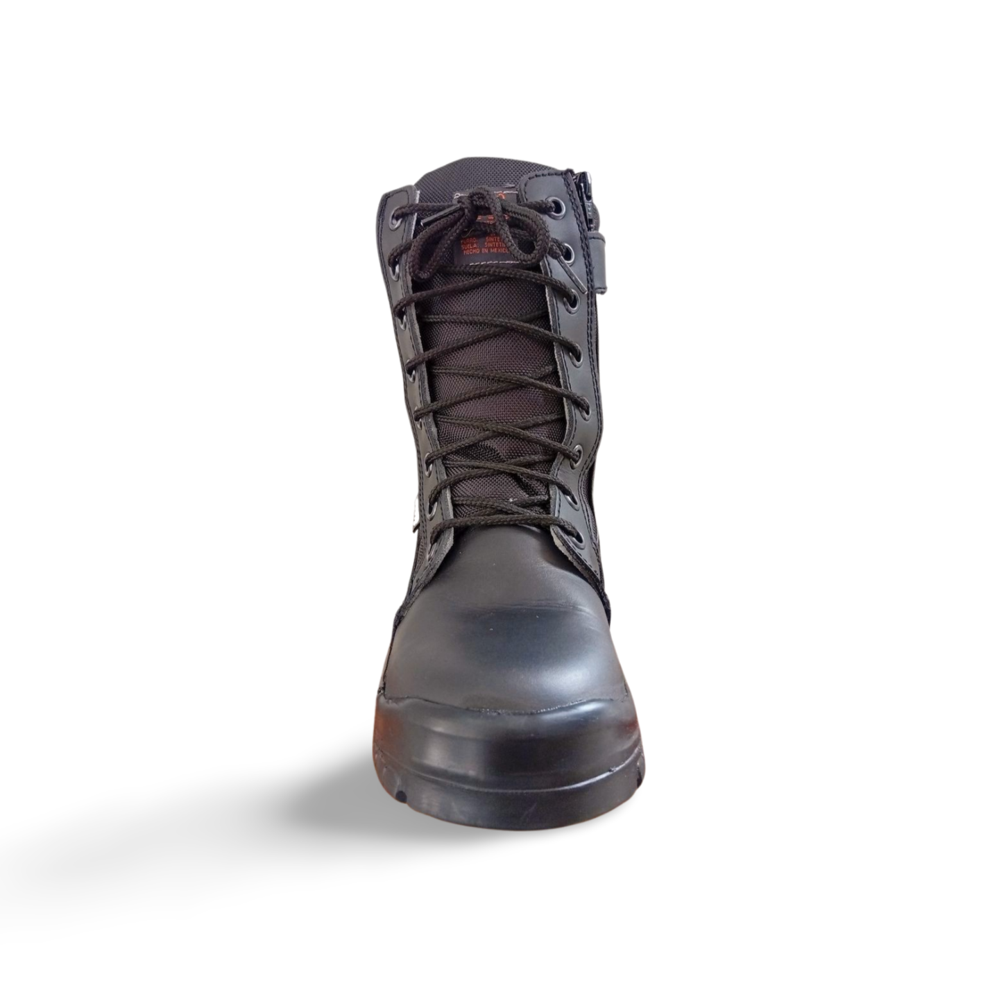 Botas Tácticas color Negro suela blanda marca Magno