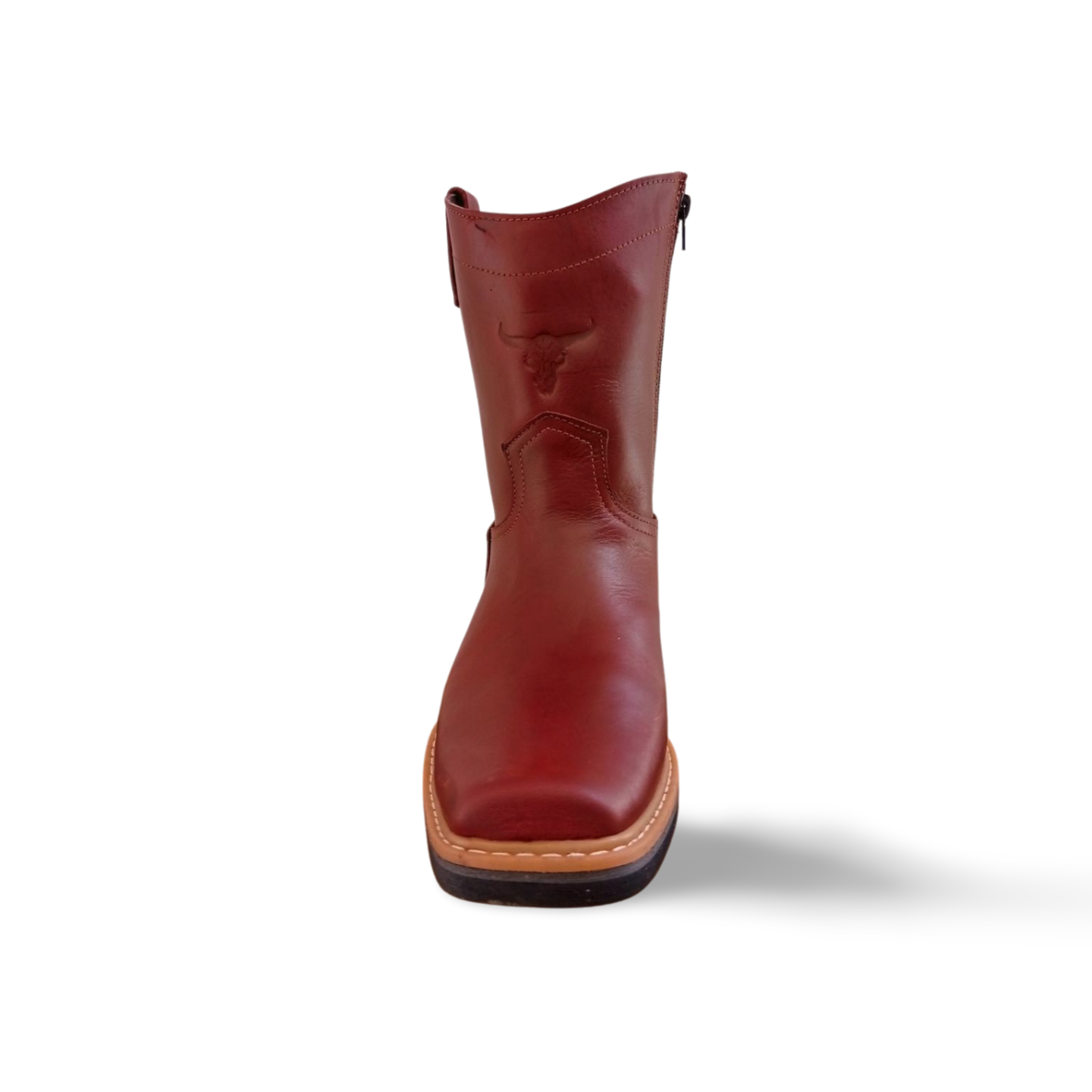 Botas tipo vaqueras con cierre lateral y suela nova de la marca Ponderosa