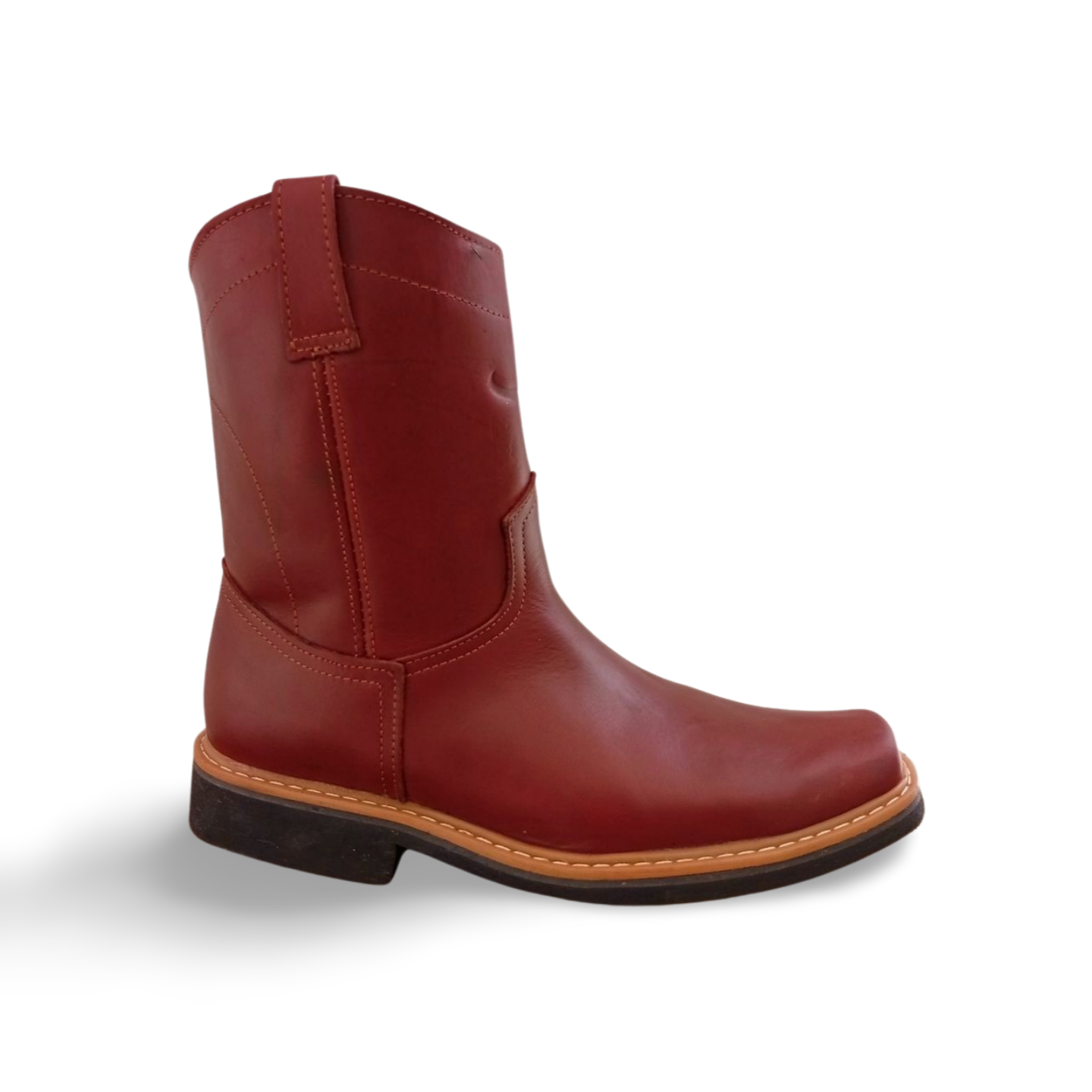 Botas tipo vaqueras con cierre lateral y suela nova de la marca Ponderosa