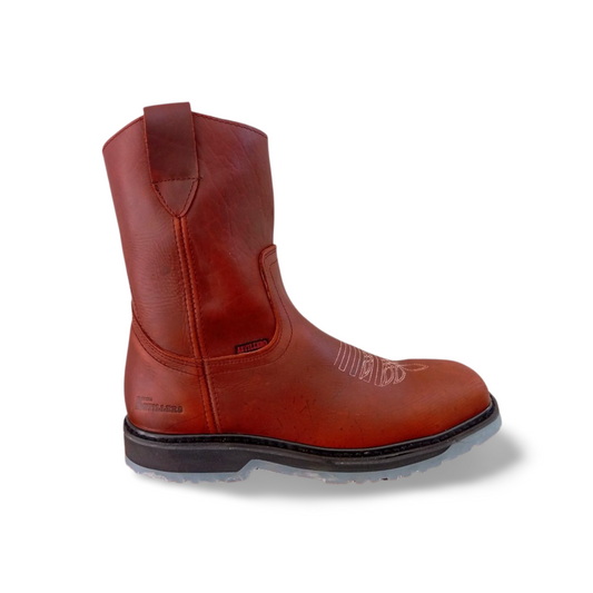 Botas vaqueras estilo 1404 con casco de acero suela doble densidad marca Astillero