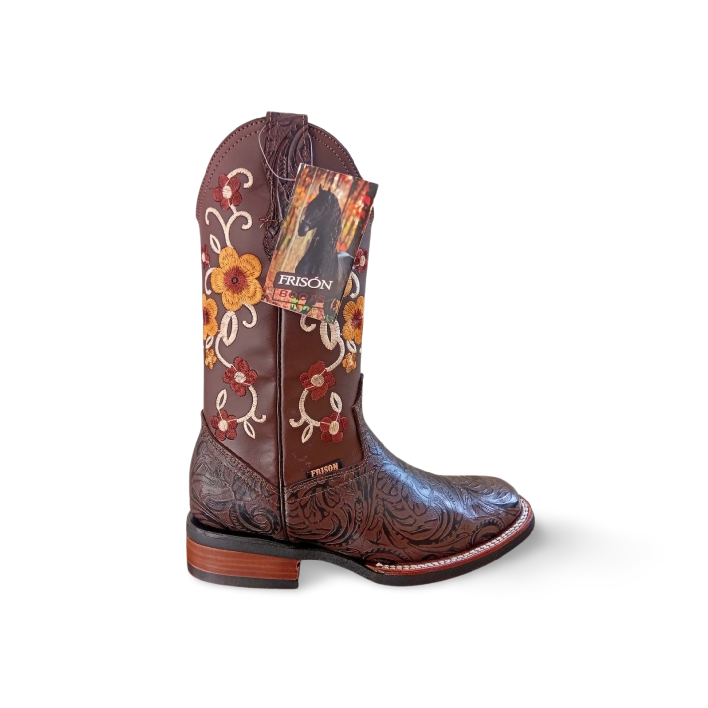 Botas vaqueras dama modelo 9000 marca Frison