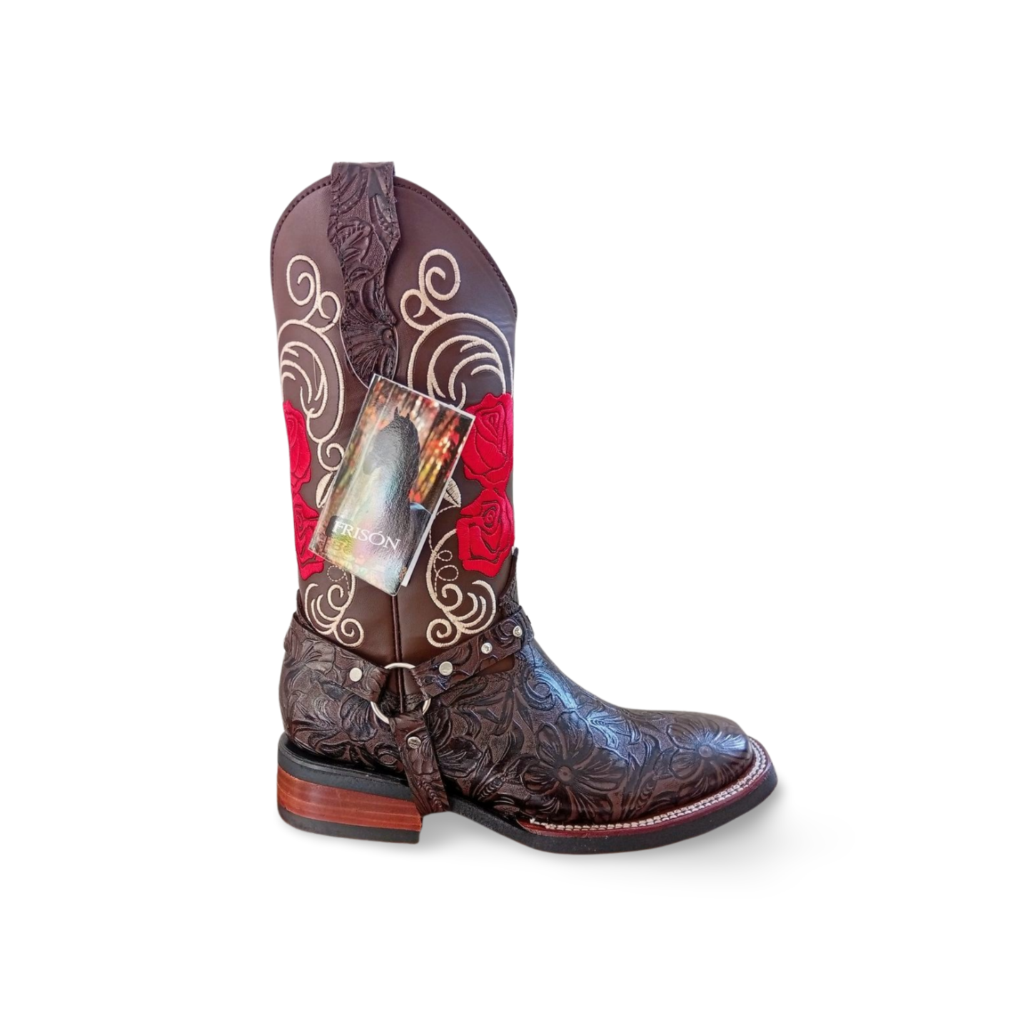 Botas vaqueras dama modelo 9000 marca Frison