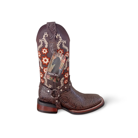 Botas vaqueras dama modelo 9000 marca Frison