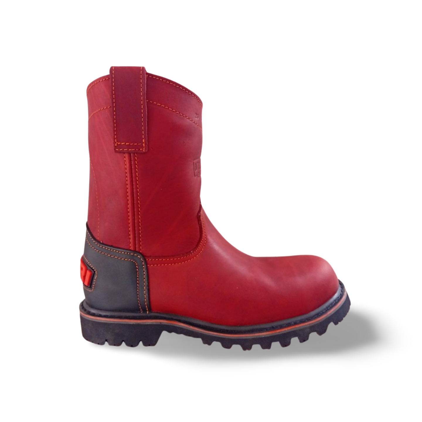Botas estilo roper con casco de acero marca Rogeri