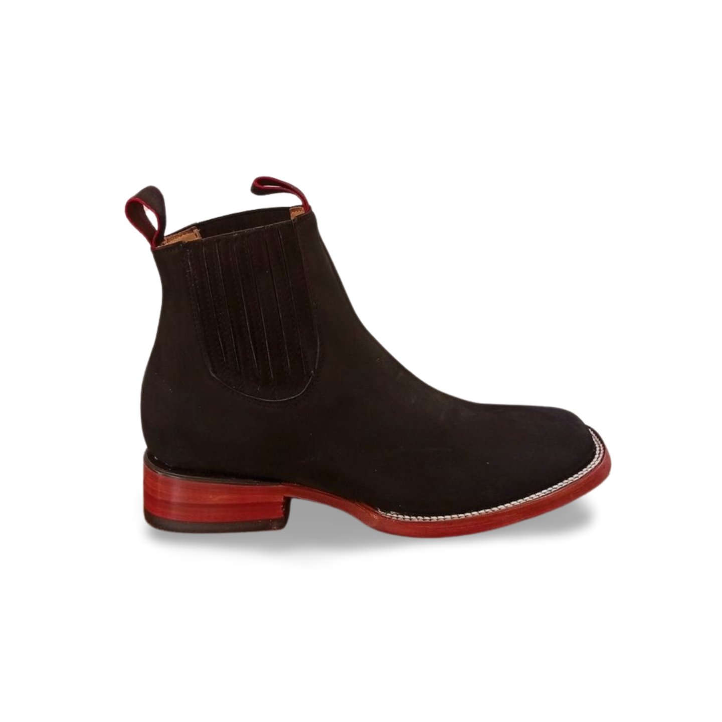 Botines suela de vaqueta de piel de la marca Tony Boots