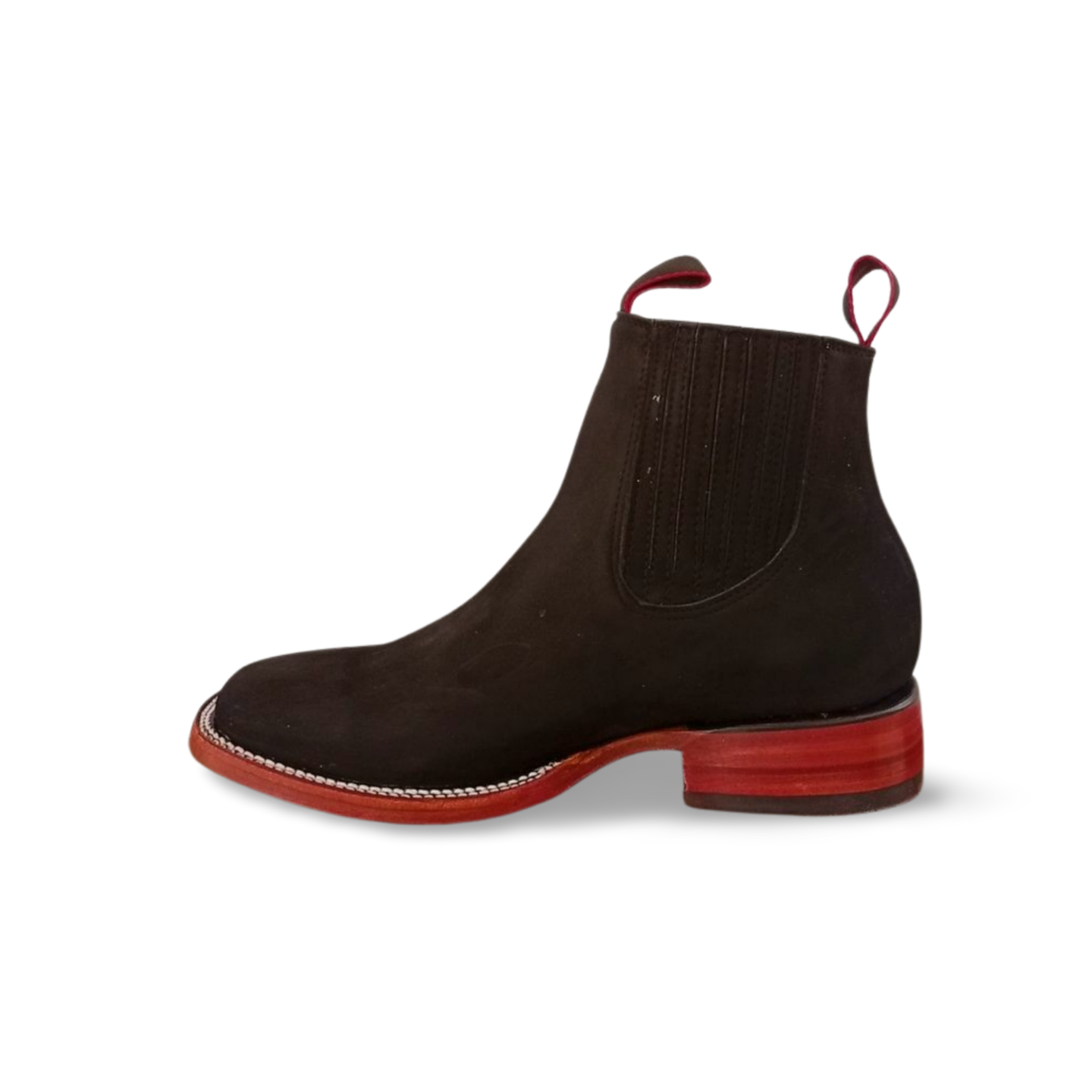 Botines suela de vaqueta de piel de la marca Tony Boots