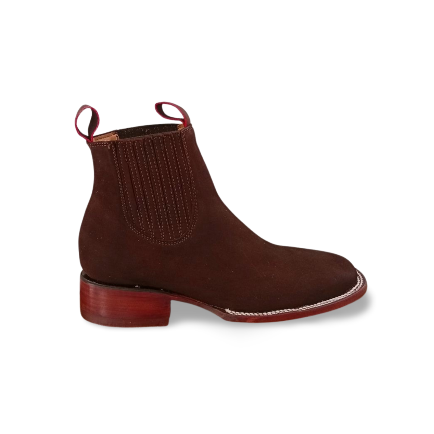 Botines suela de vaqueta de piel de la marca Tony Boots