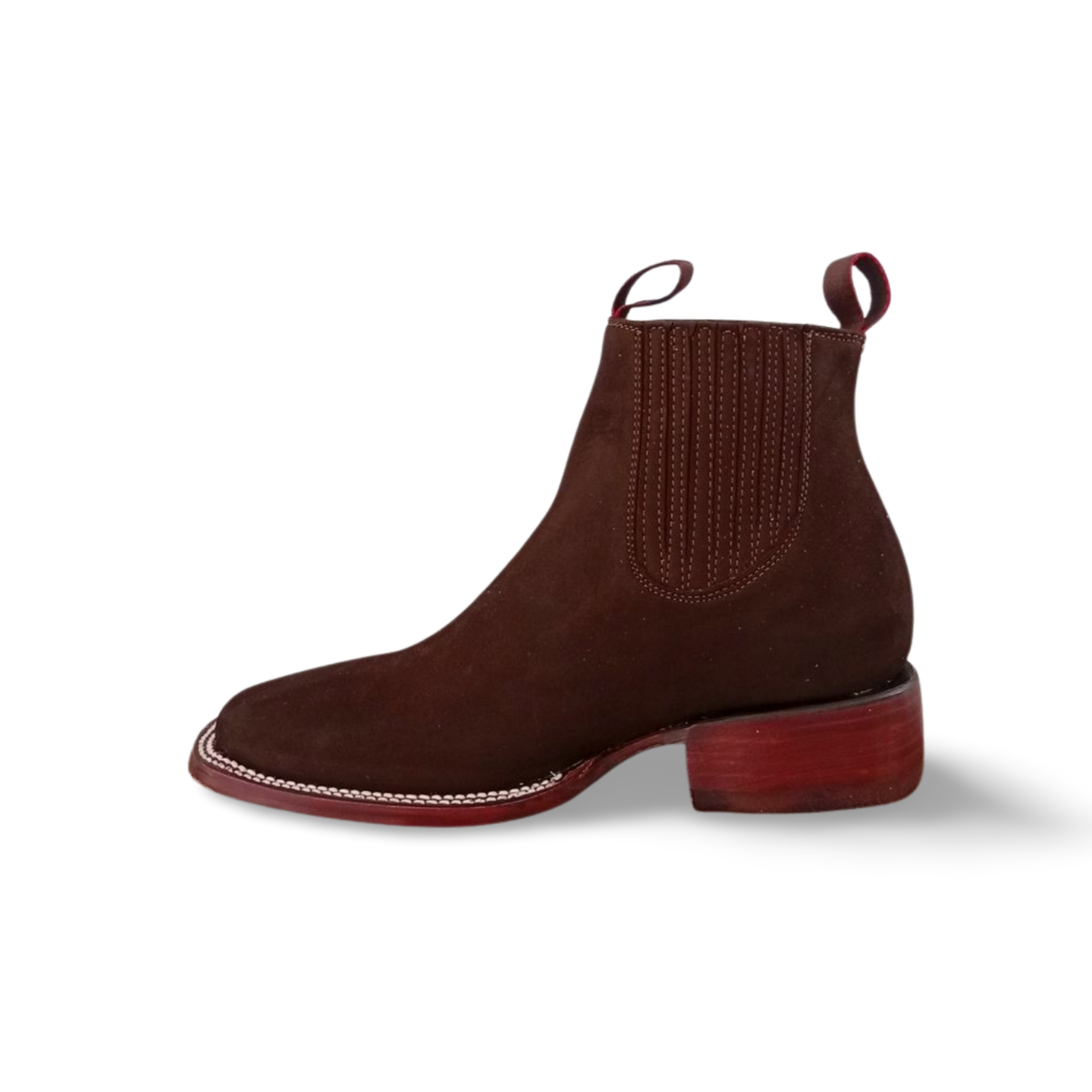 Botines suela de vaqueta de piel de la marca Tony Boots