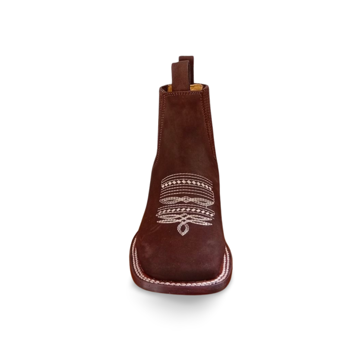 Botines con diseño ringle y suela de vaqueta marca Tony Boots