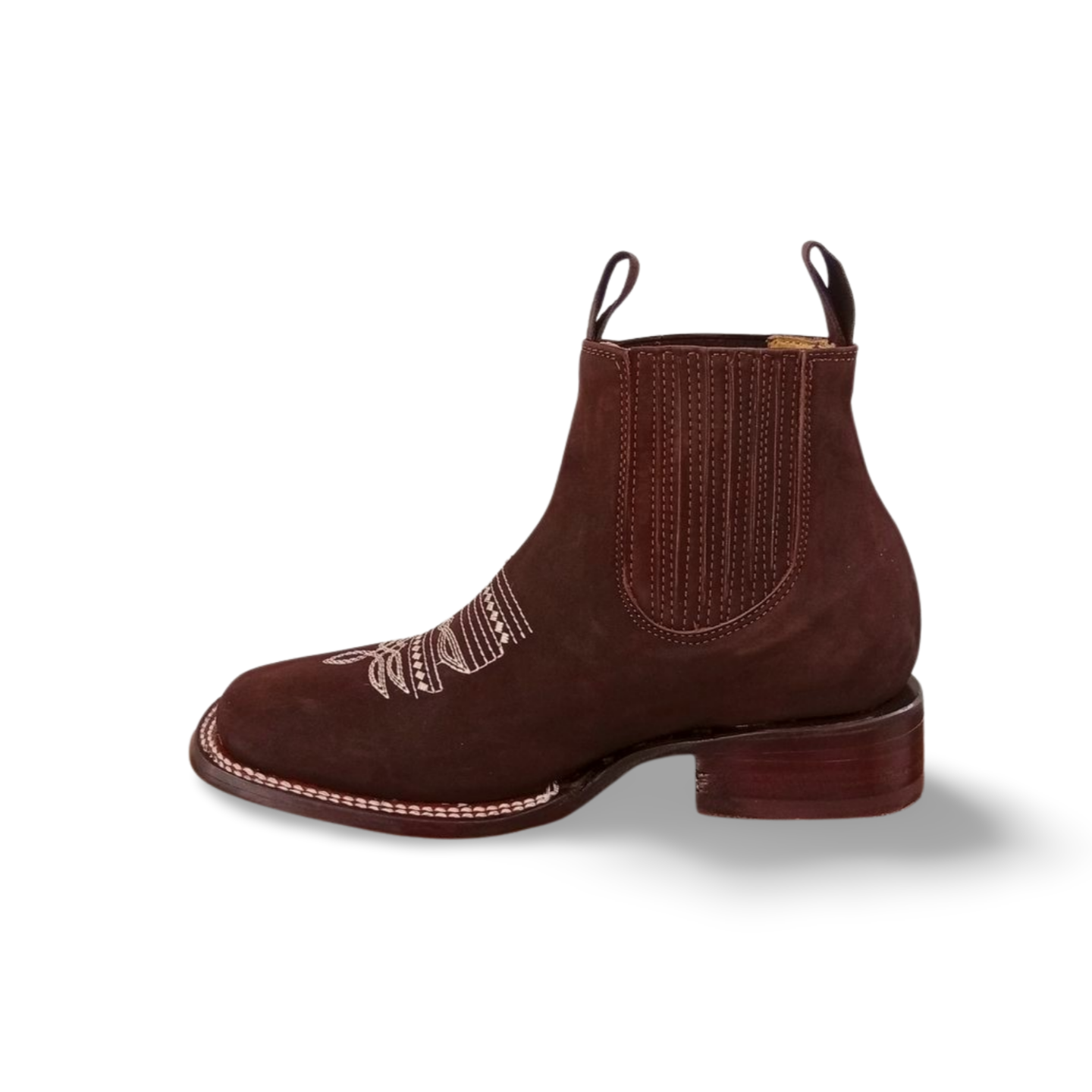 Botines con diseño ringle y suela de vaqueta marca Tony Boots