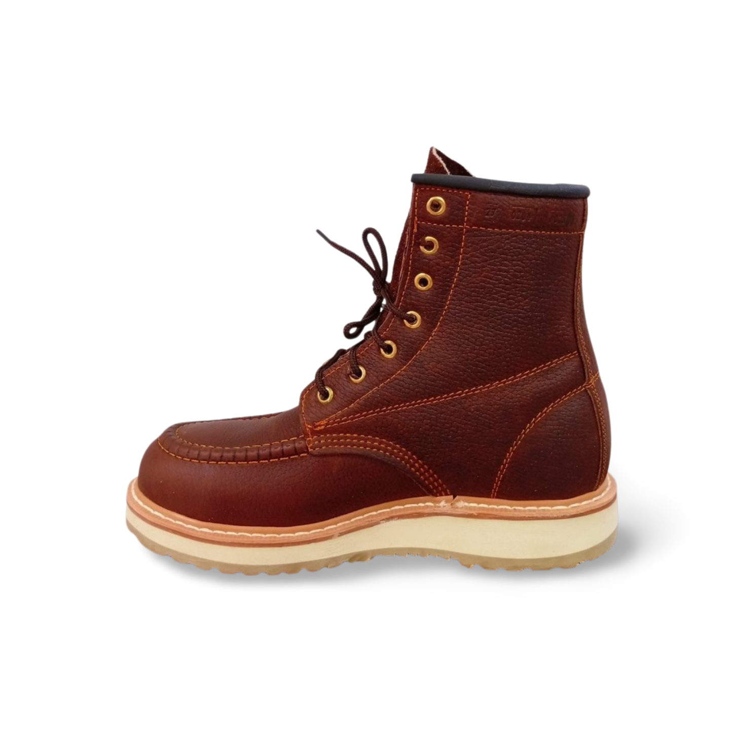 Botas altas de agujetas CON CASQUILLO modelo 0204 Marca Cimarron